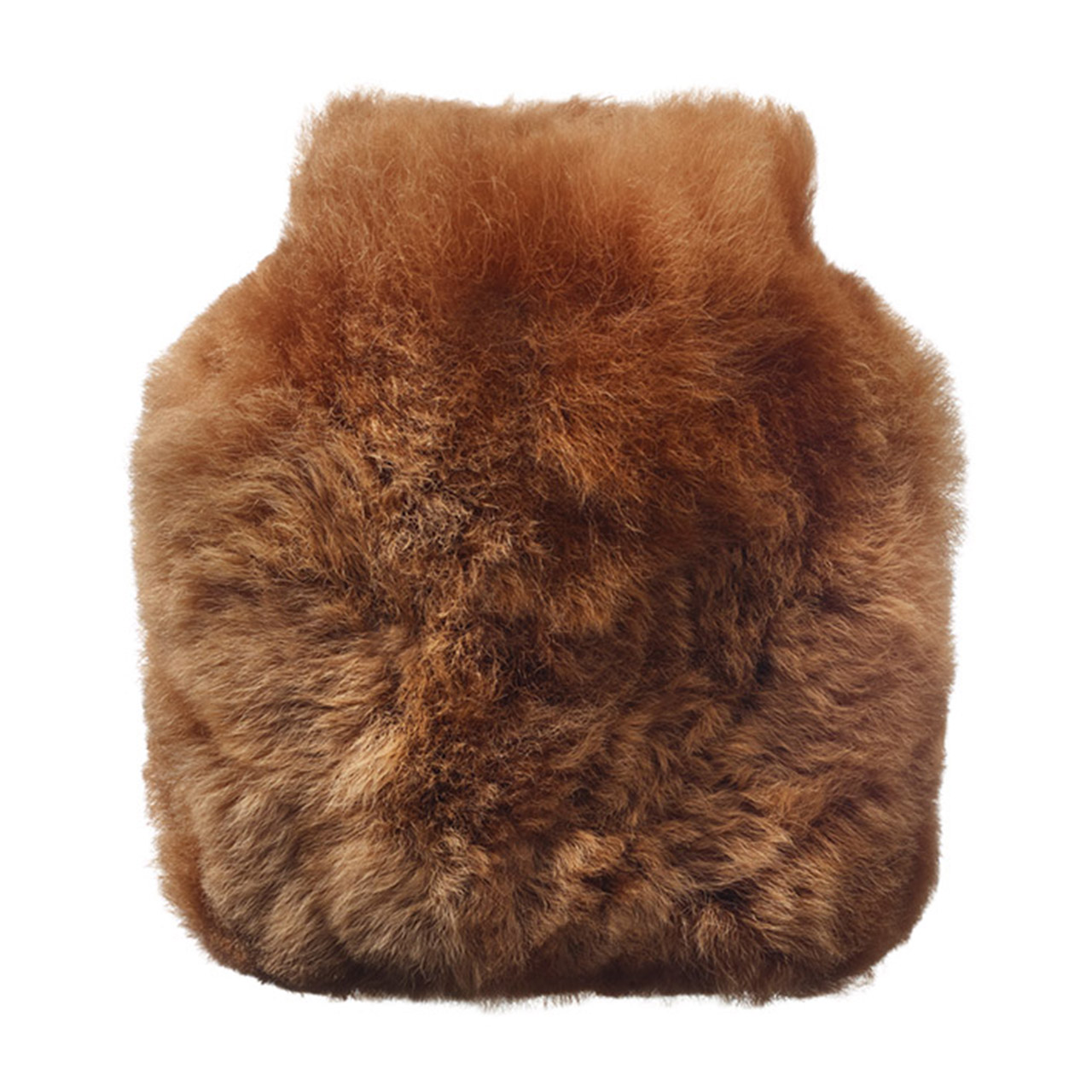 Hot Water Bottle Alpaca-Fur 0.2 l gold