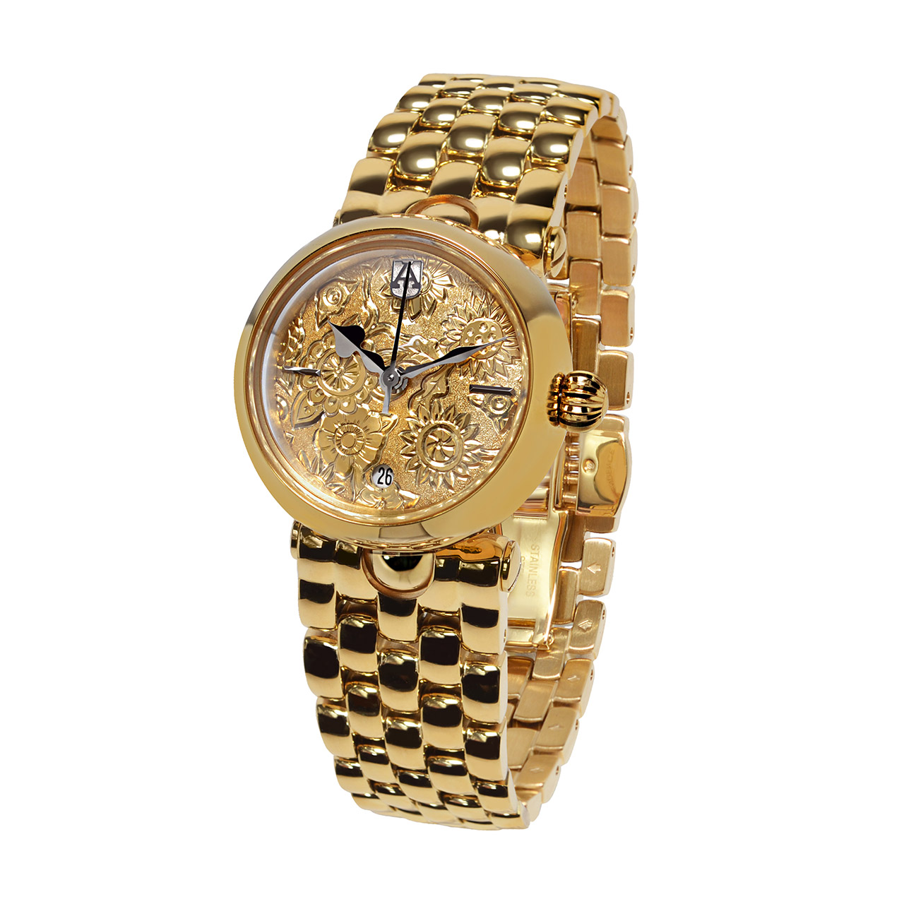 Wristwatch automatic gold