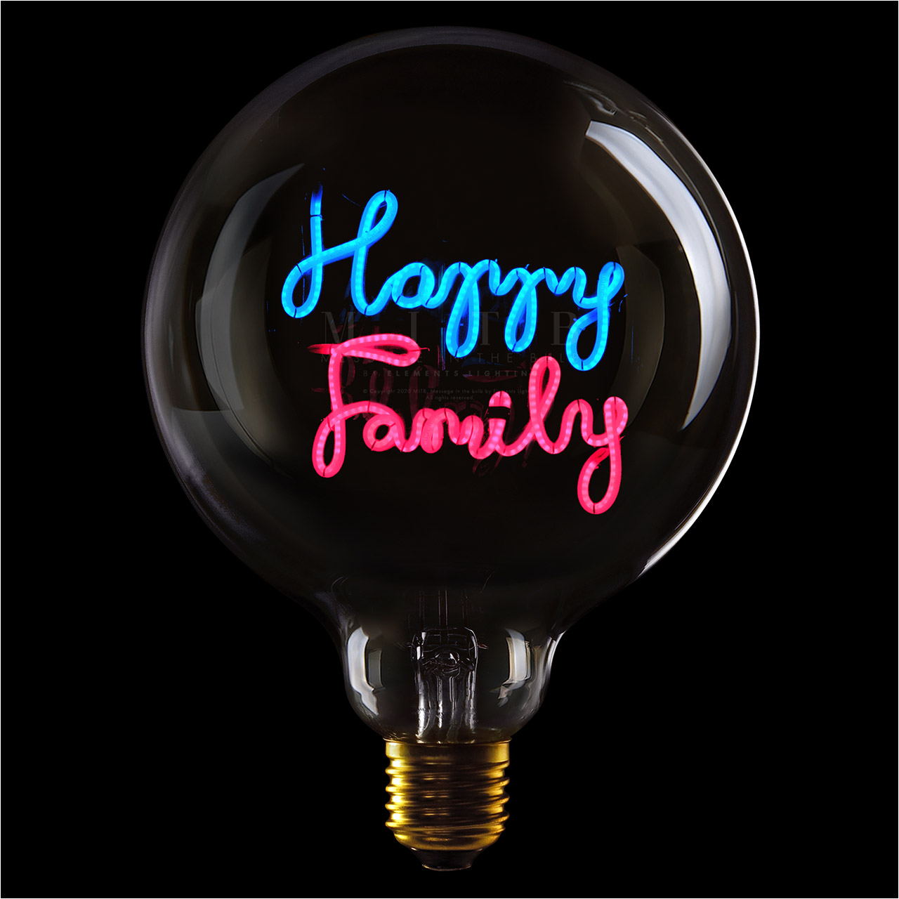 Deco Bulb HAPPY FAMILY