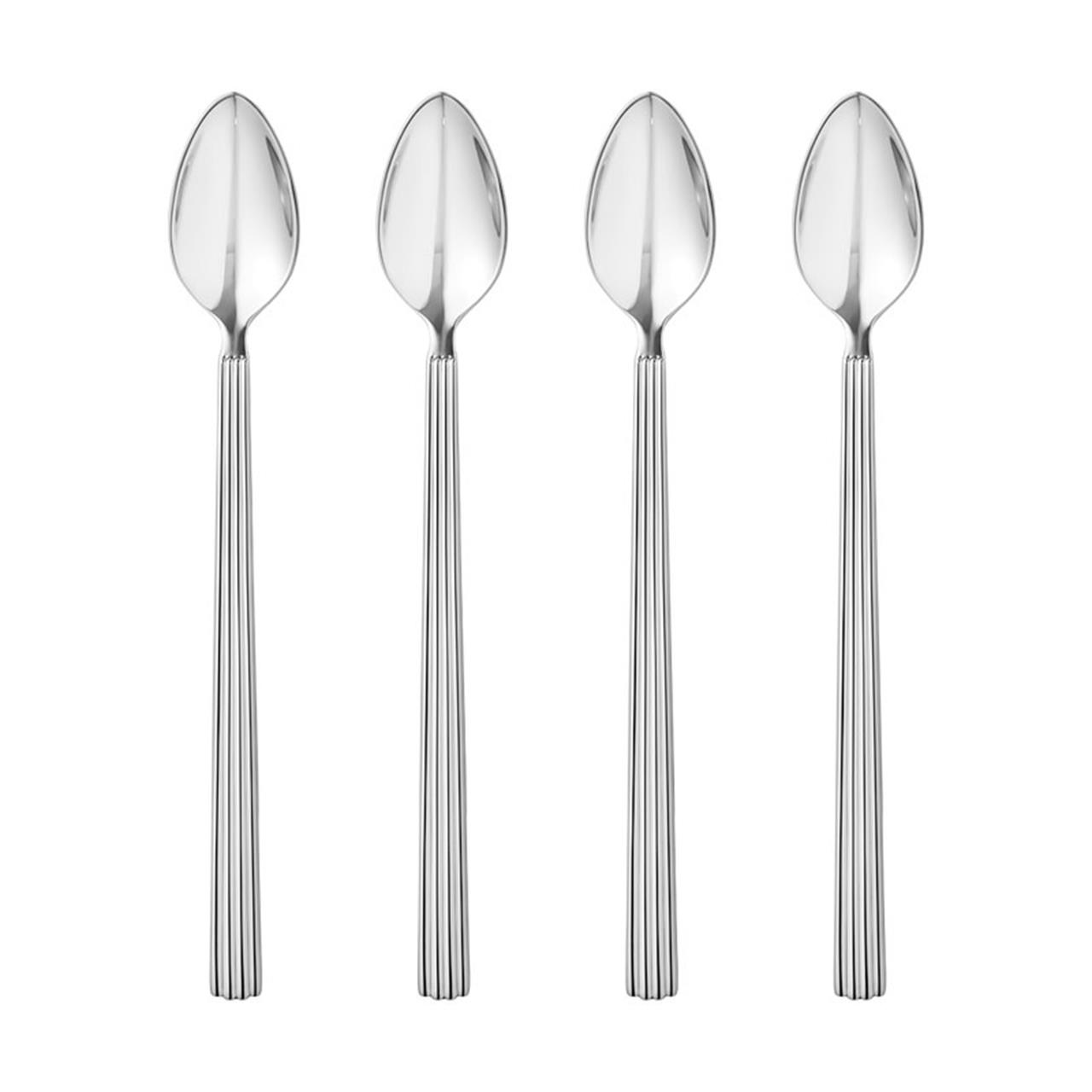 Long Spoon 4 pcs stainless steel