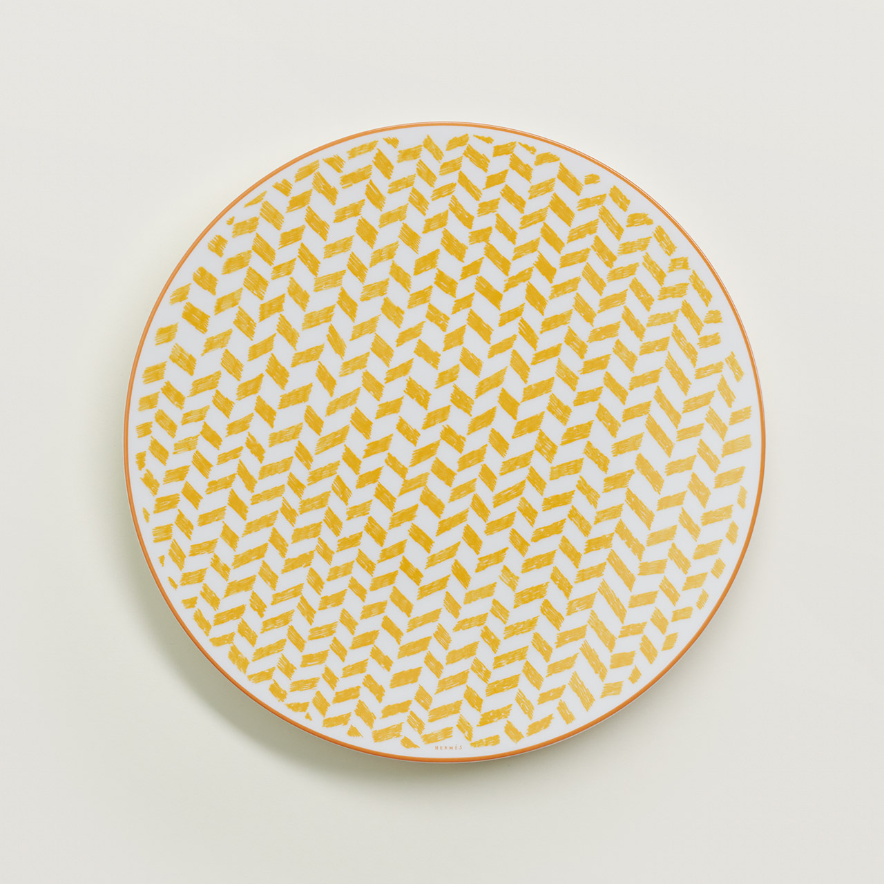 Dinner plate 27 cm yellow