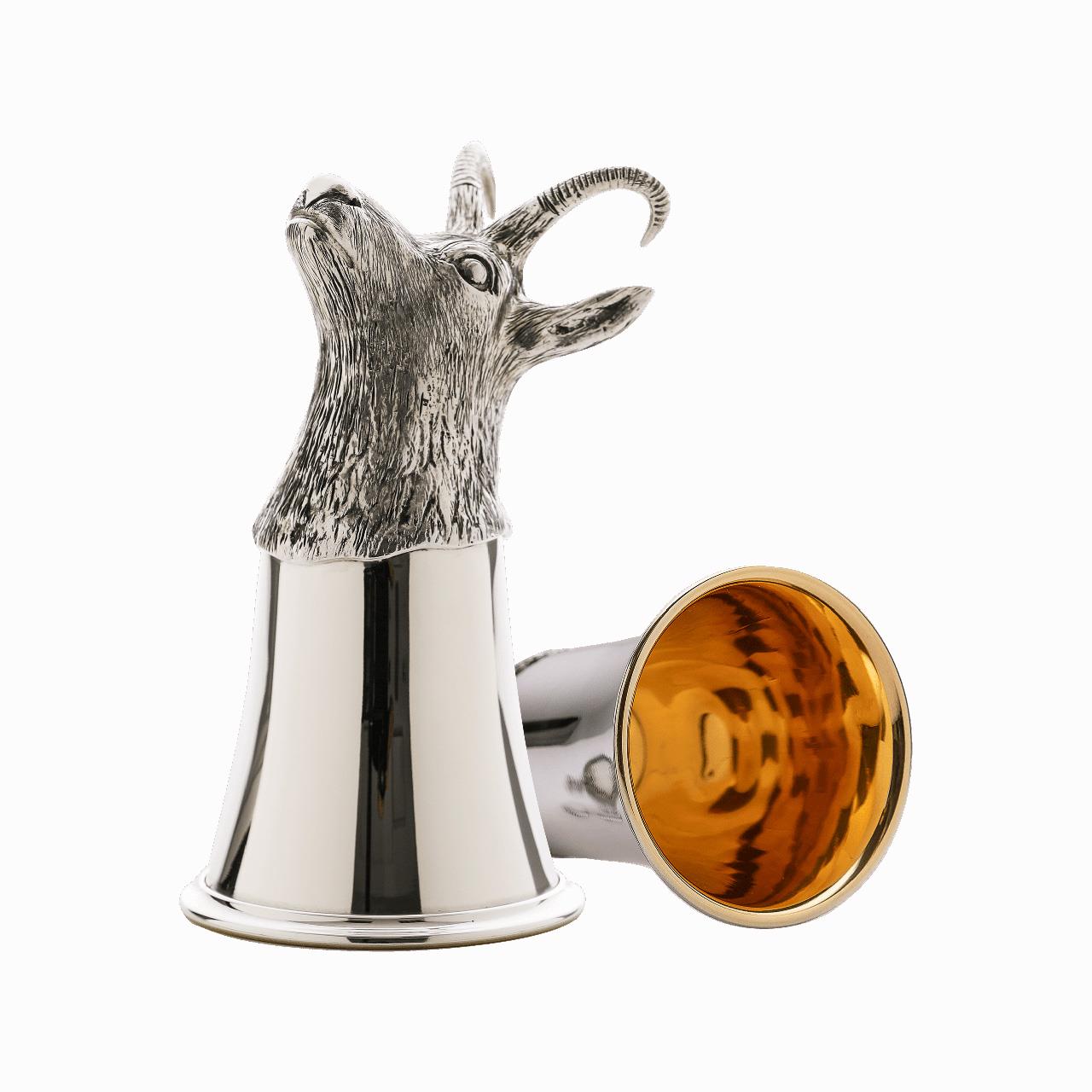 Animal Mug Chamois sterling silver