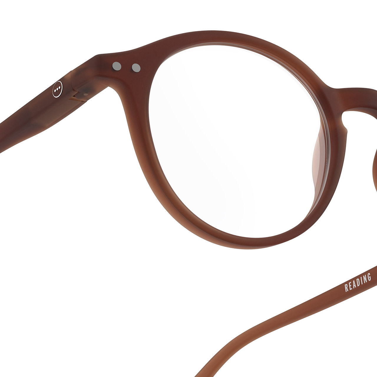 Reading Glasses Mahogany +1,00