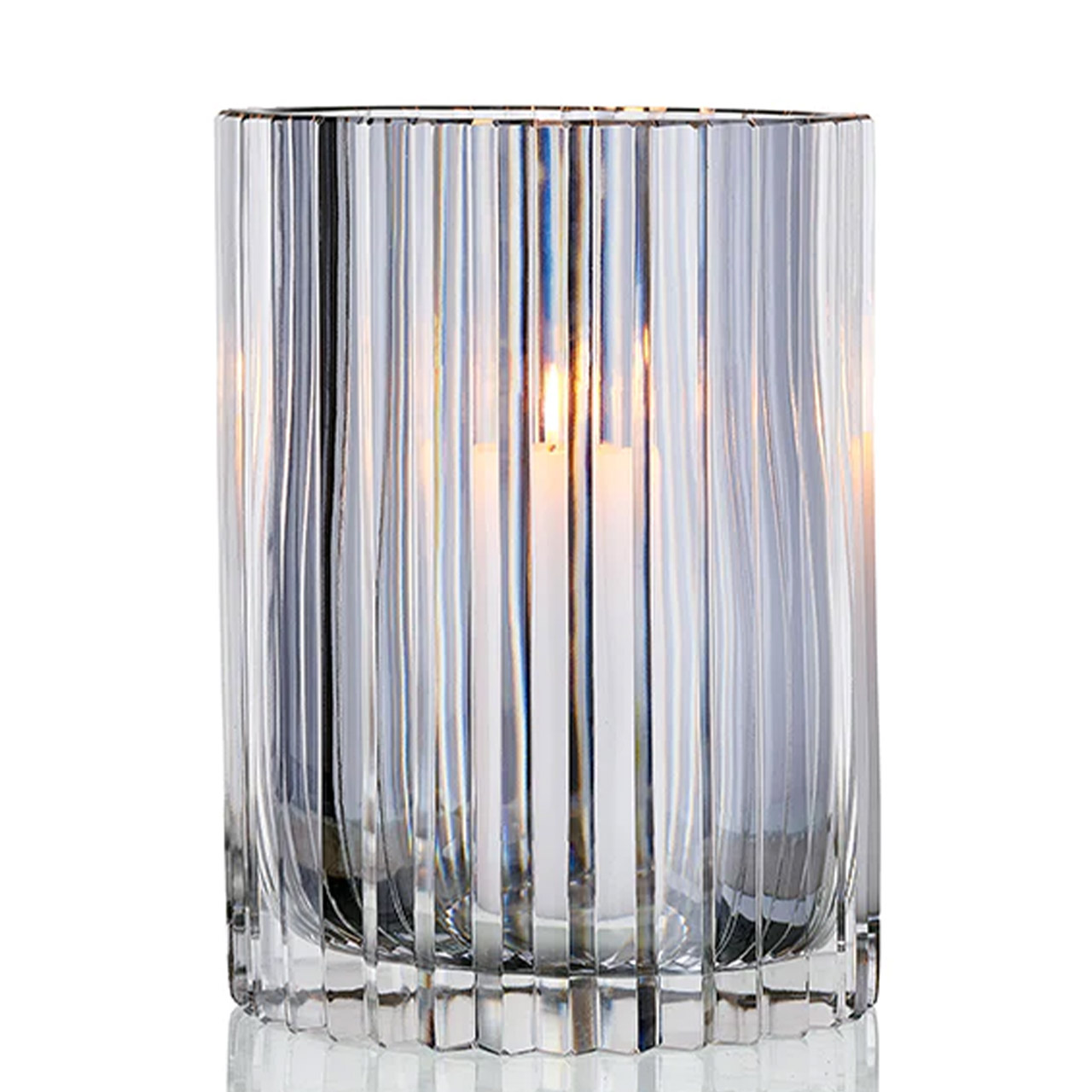 Lantern Crystal Strict large 28 cm clear