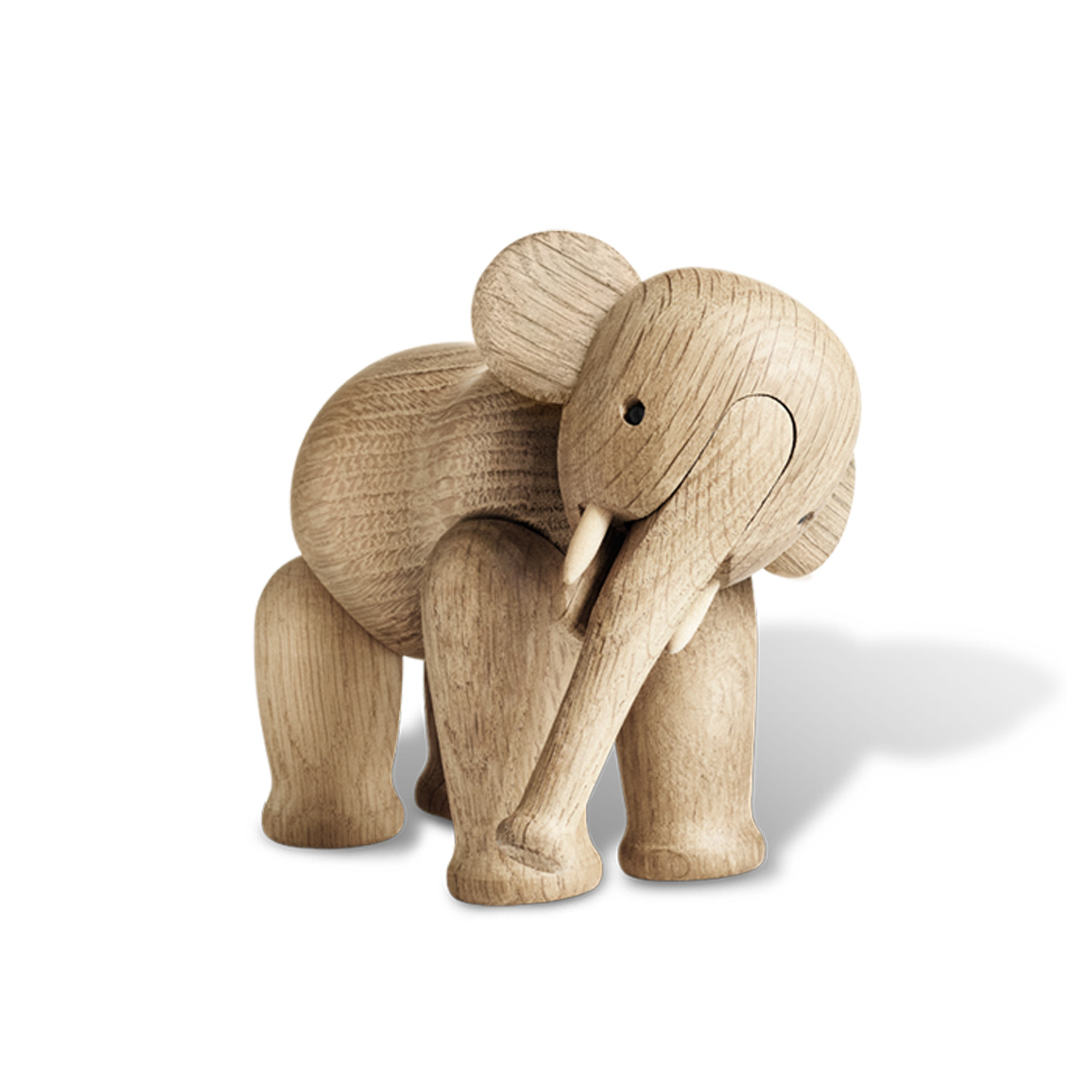 Elephant 12,6 cm oak