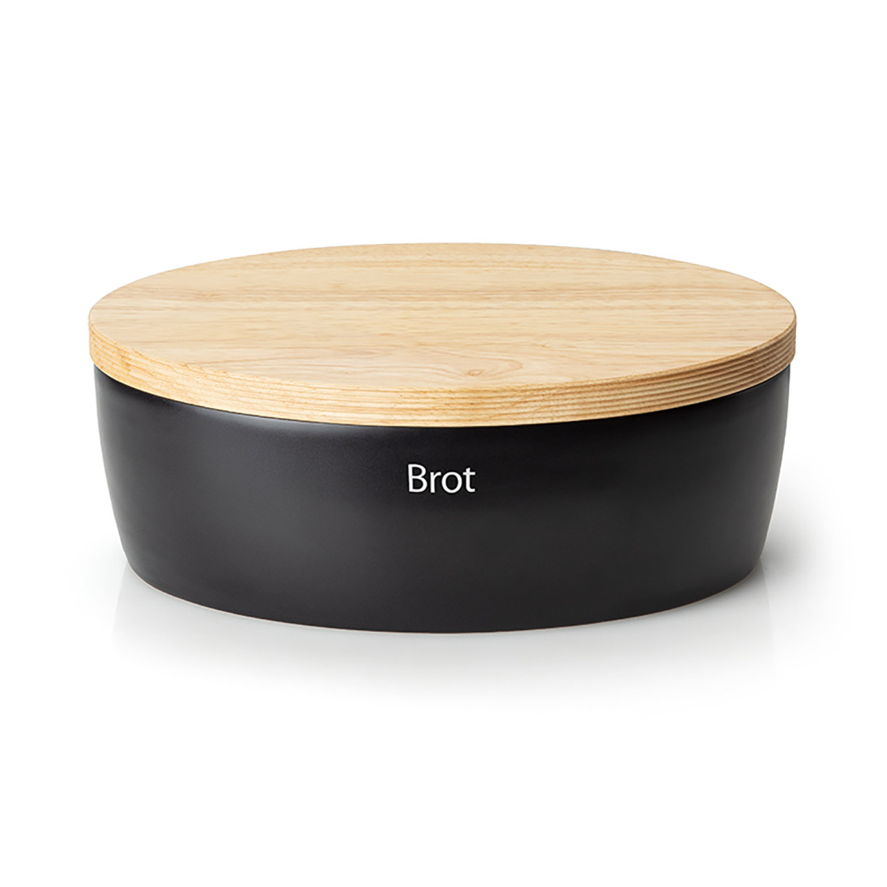 Bread Crock oval 36x23x13.5 cm black