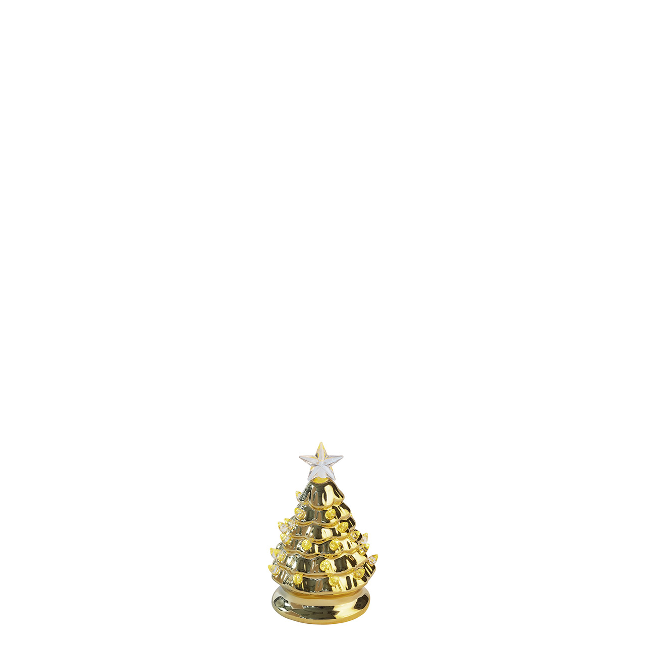 Weihnachtsbaum mit LED S gold