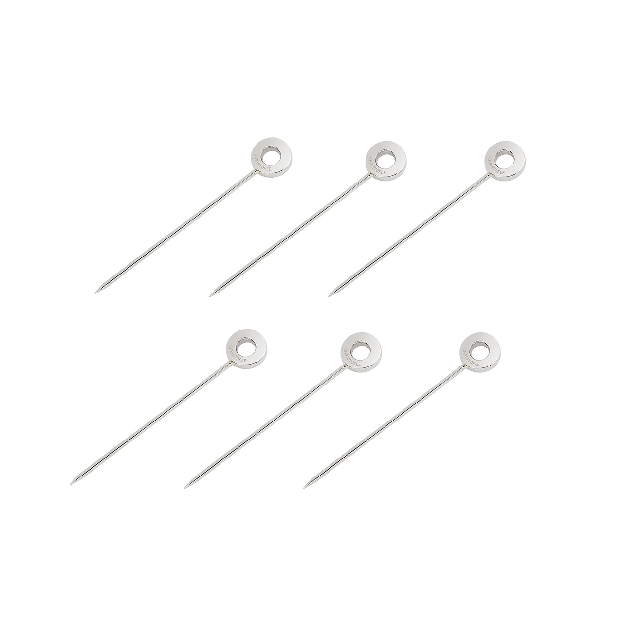 Cocktail Pics (Set of 6) stainless steel