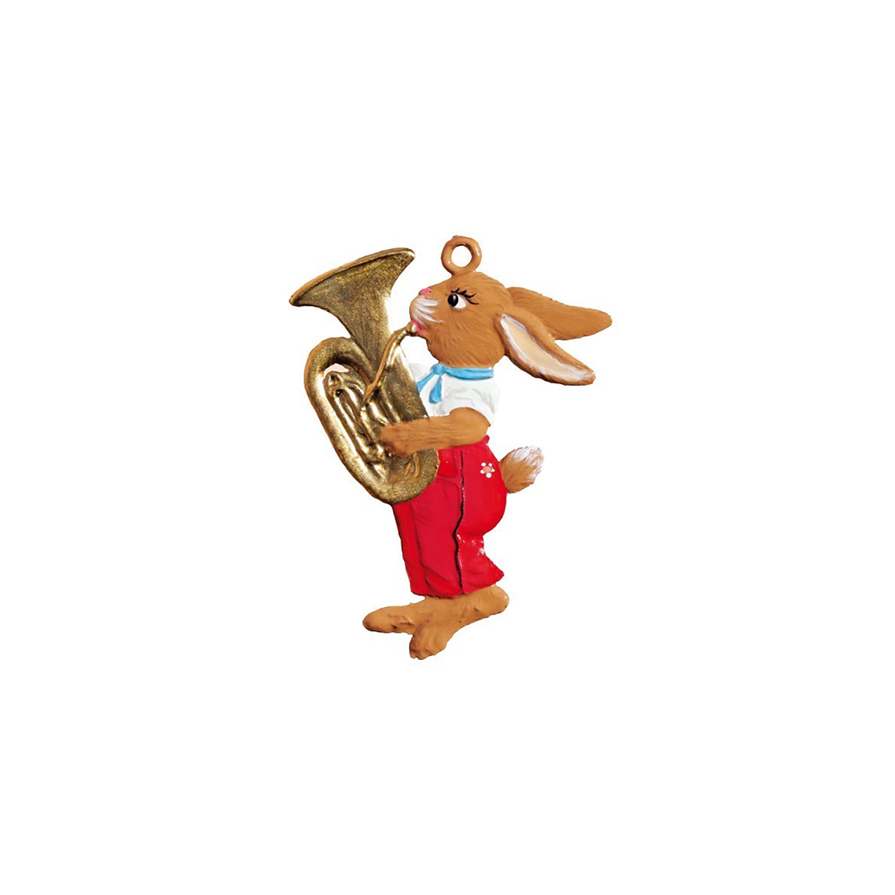 Bunny playing tuba