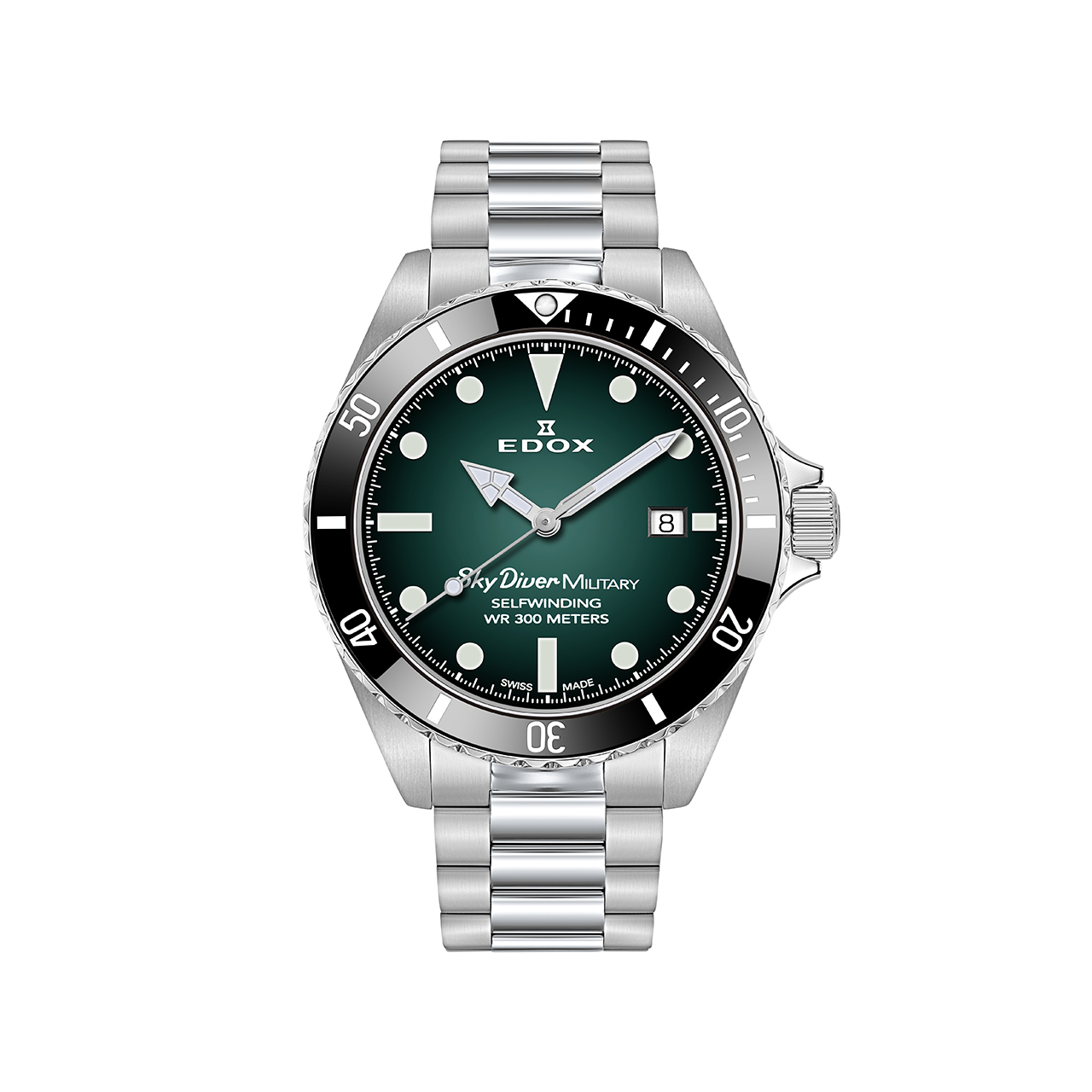 Watch SkyDiver Military green Automatic Limited Edition