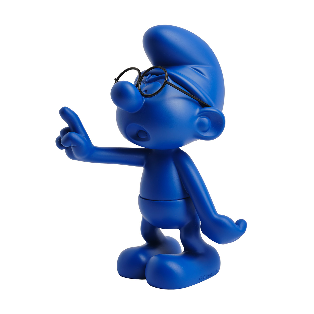 Brainy Smurf 18 cm blue mat