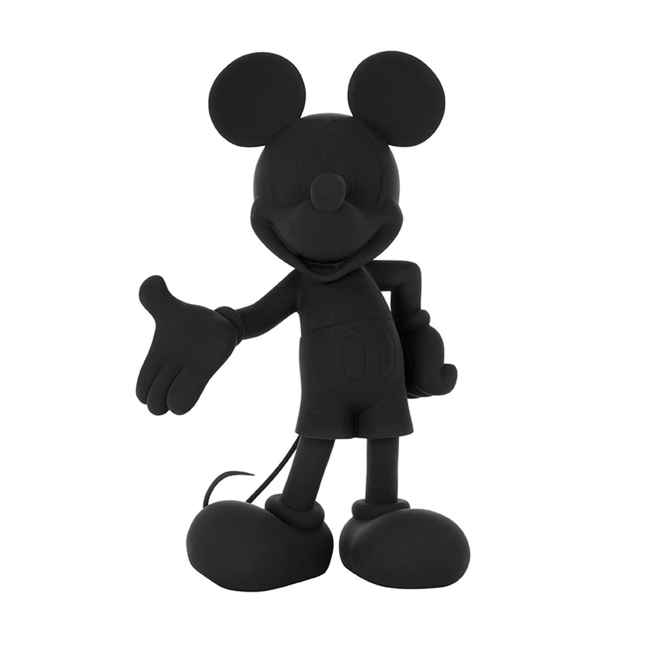 Mickey Welcome 60 cm matt black