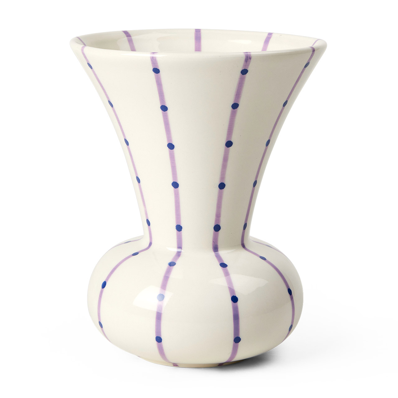 Vase 15 cm lila