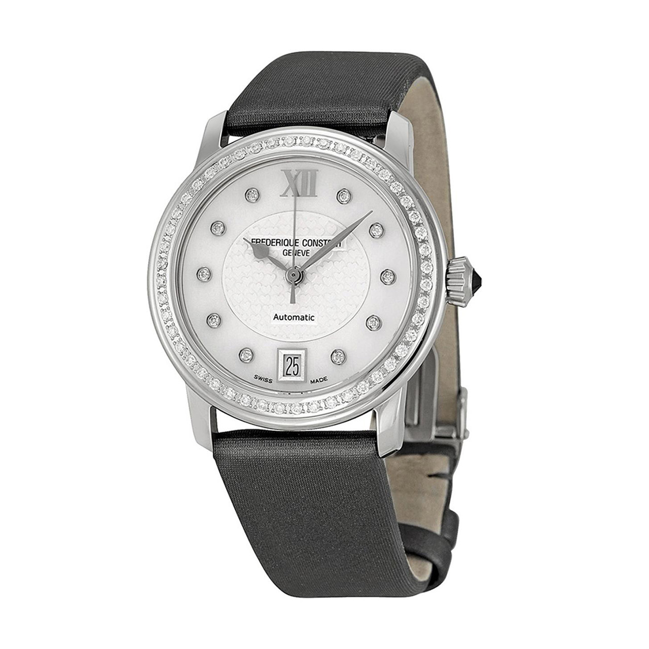 Watch Ladies 58 Diamonds (0.82 ct) Stainless Steel Automatic