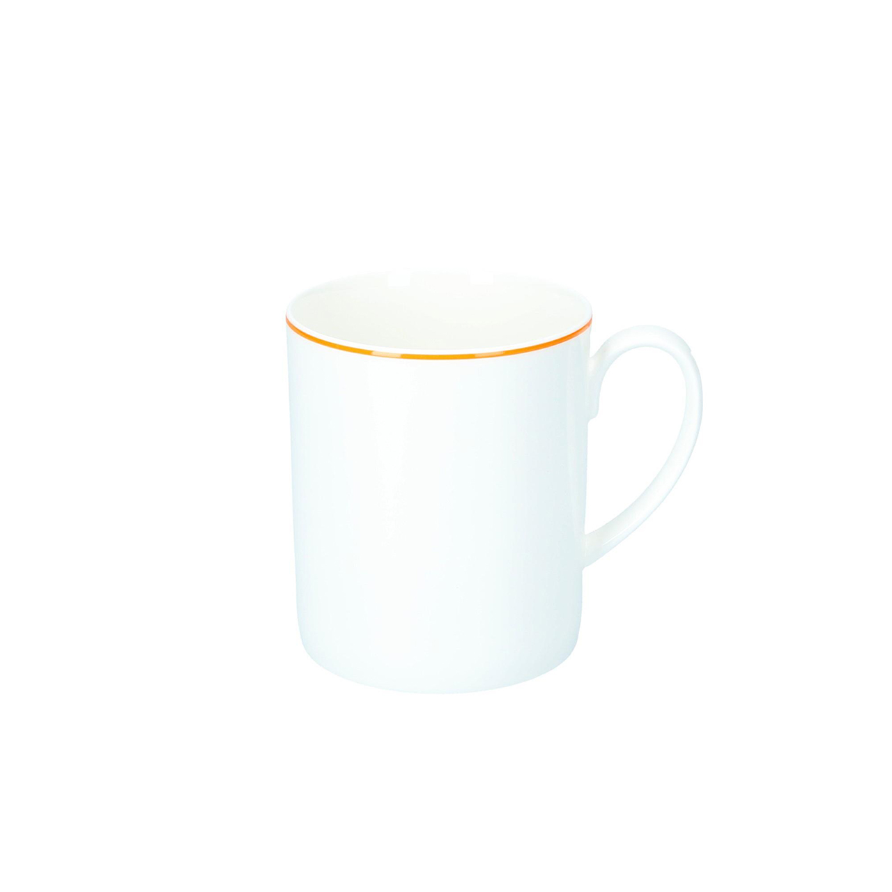 Mug cylindrical 0.45 l orange