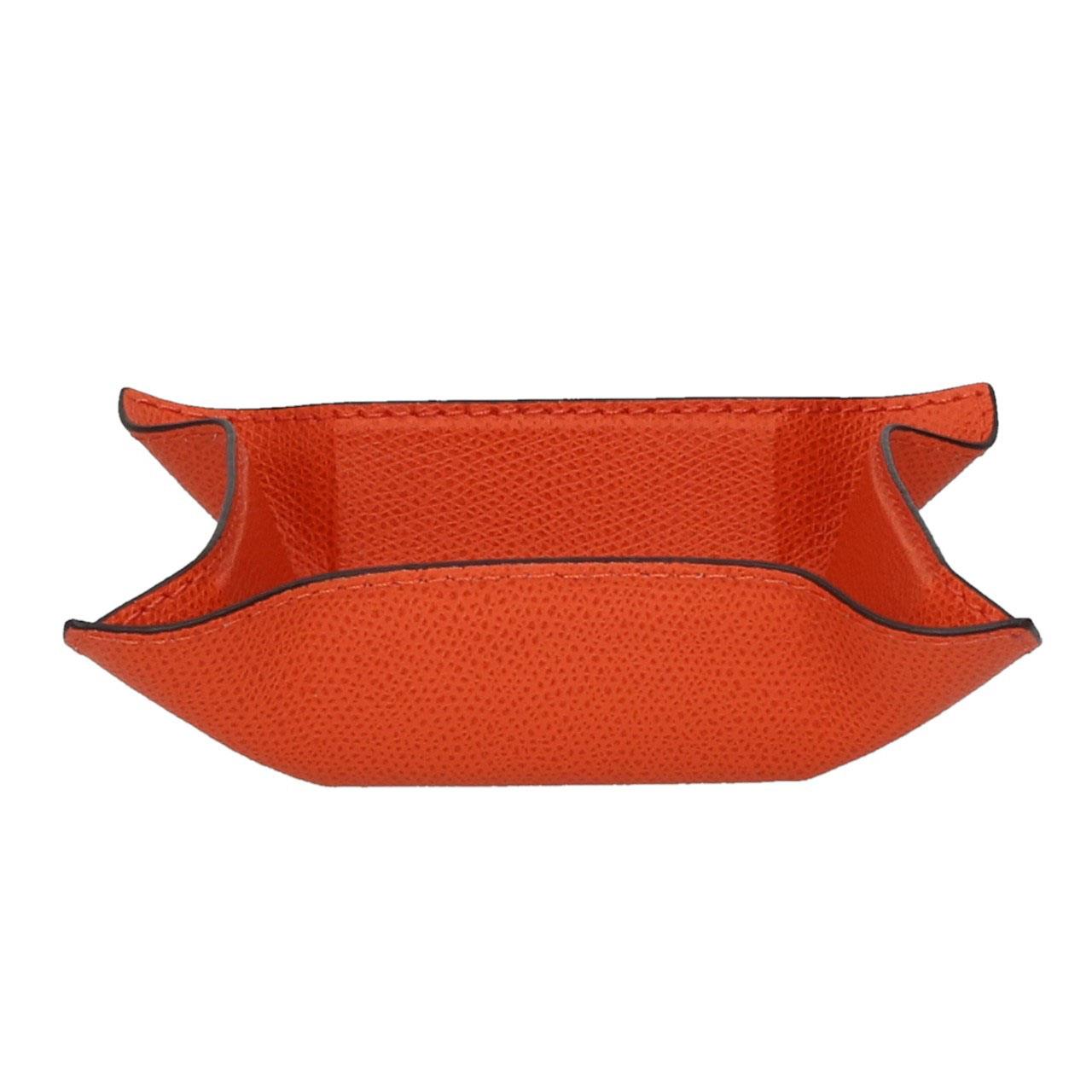 Square Valet Tray small, Golf mango, Stitching mango