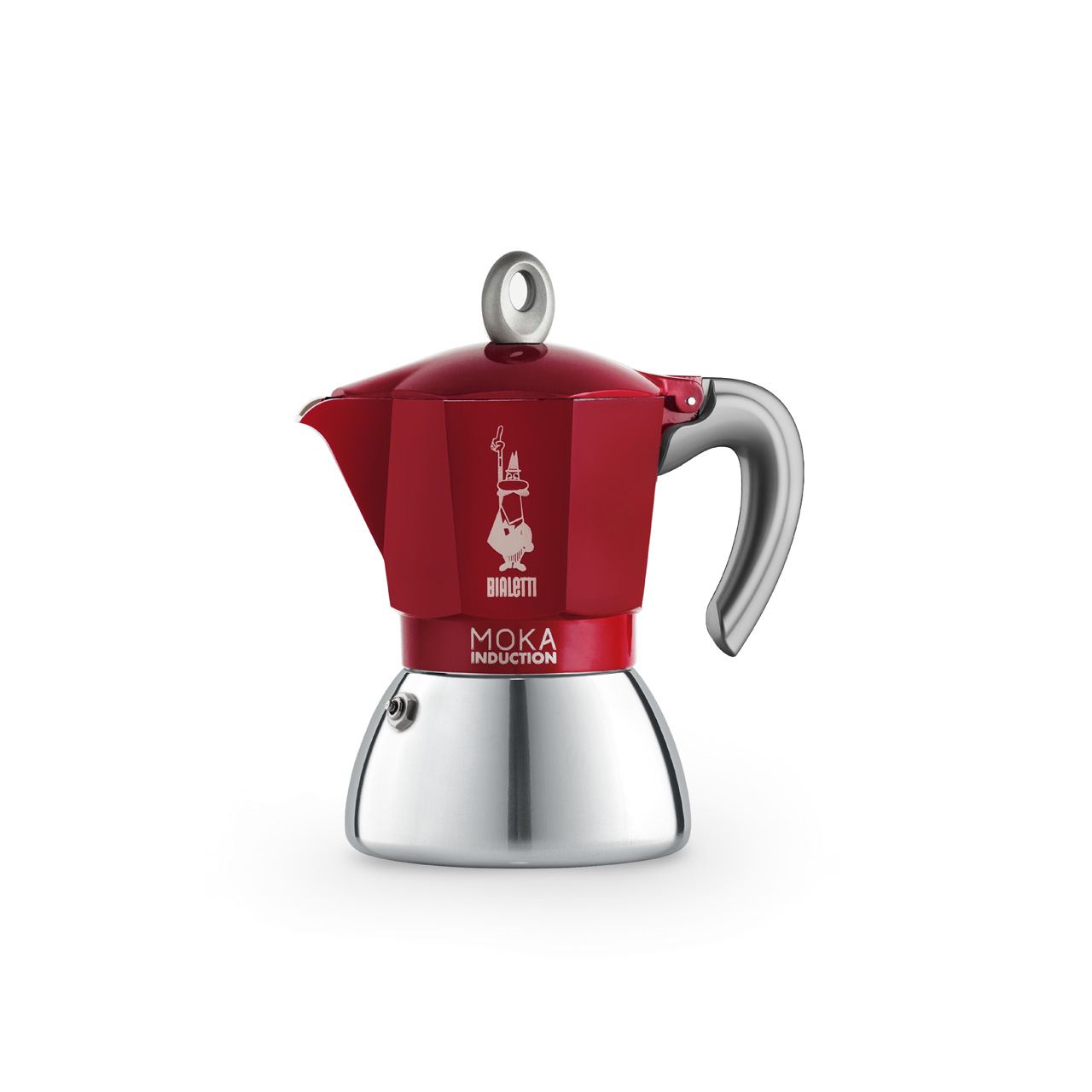 Espresso Maker 6 Cups red