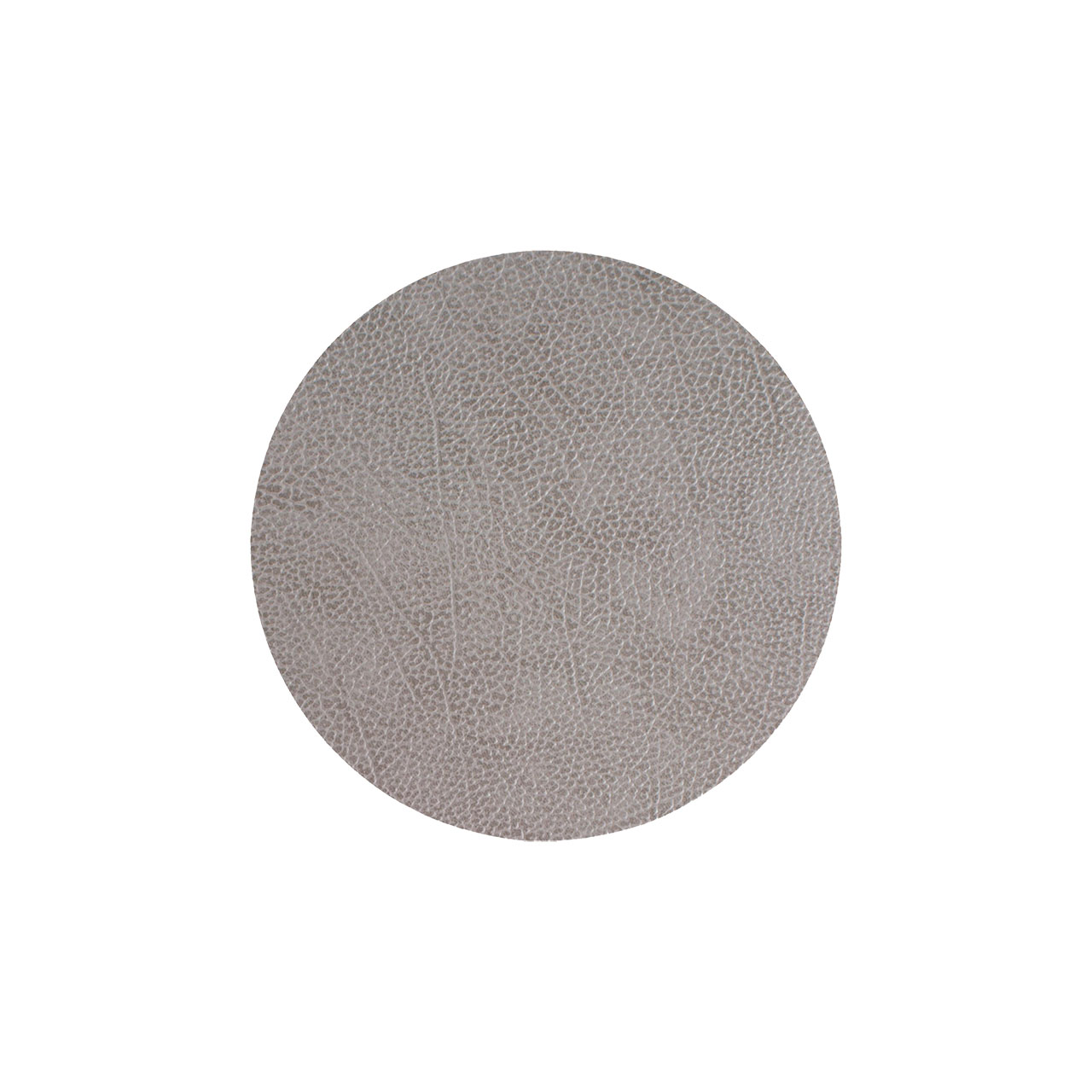 Glass Coaster 10 cm Hippo anthracite-gray