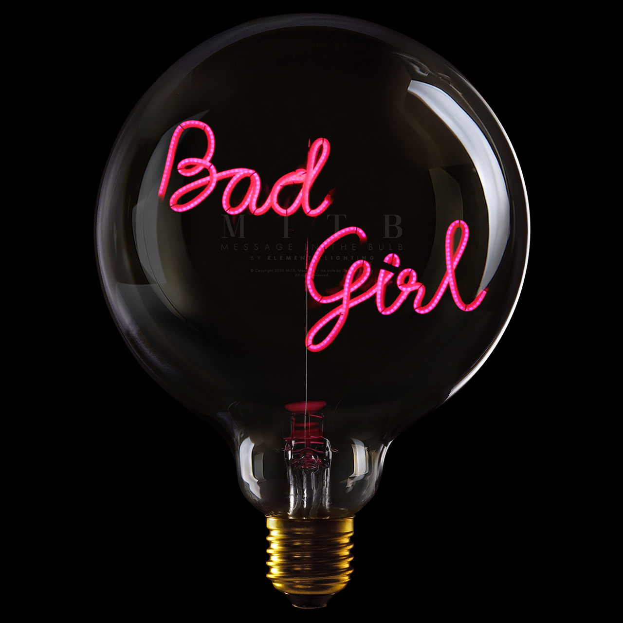 Deco Bulb BAD GIRL