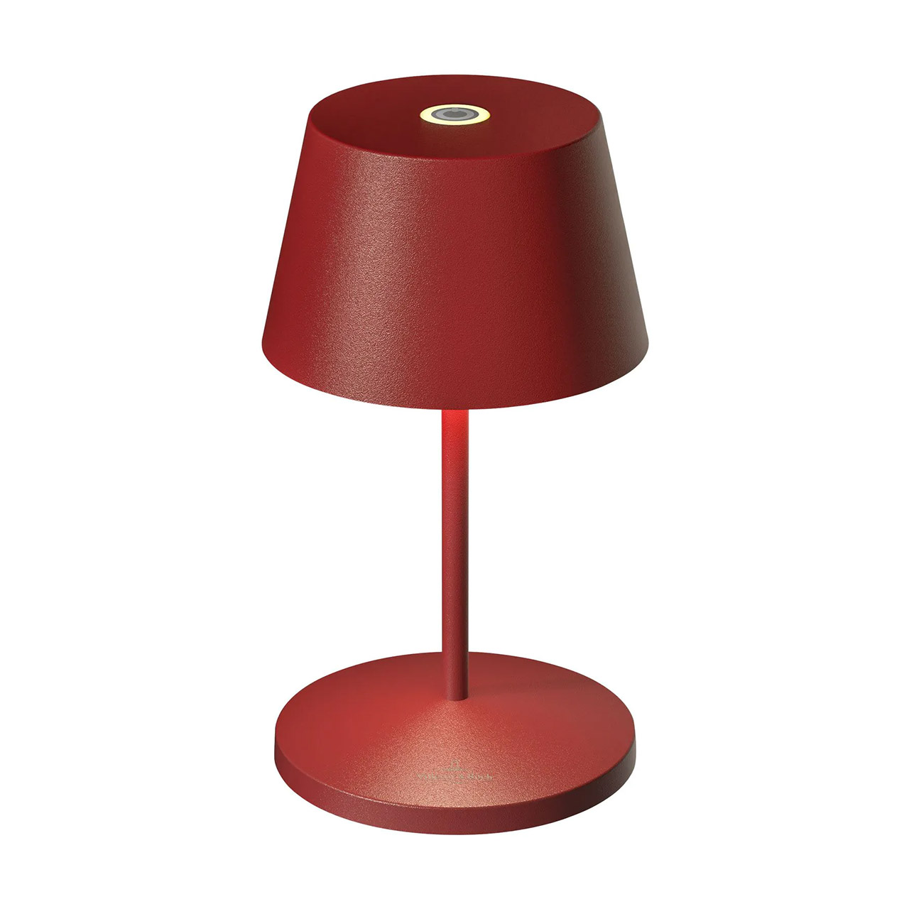 Tischlampe LED 20 cm dimmbar rot