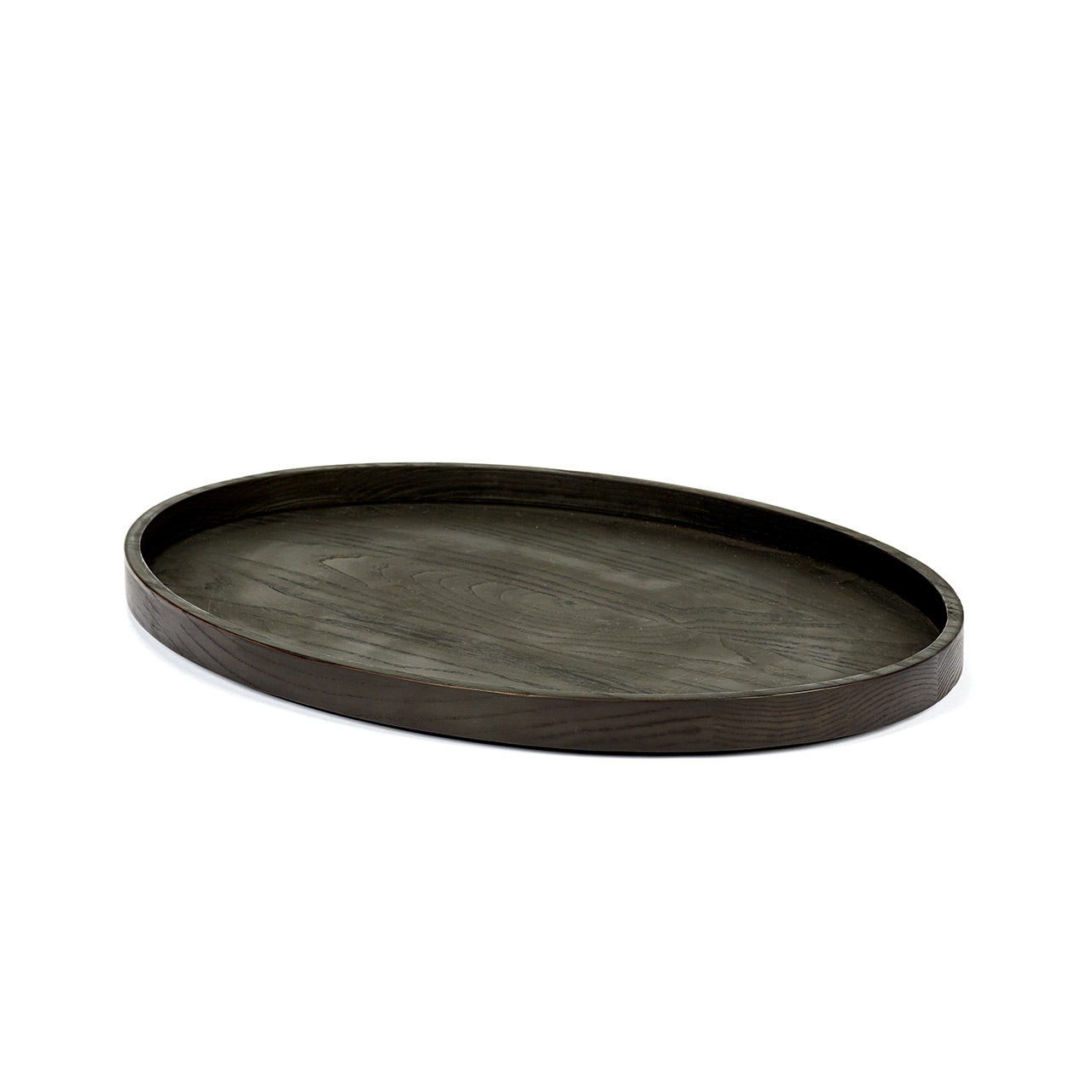 Tray oval 43.6x31.6 cm black