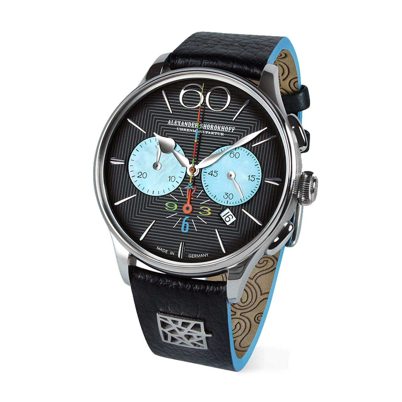 Wristwatch automatic black