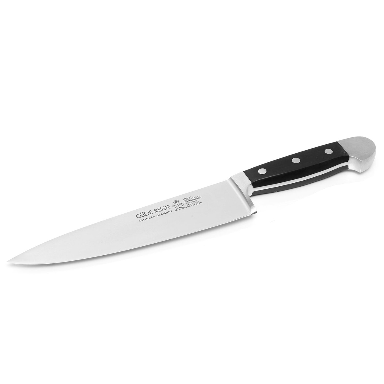 Cook's Knife double crop, POM black