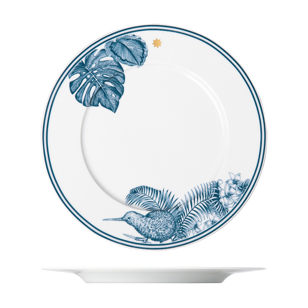 Breakfast plate rimmed 23 cm