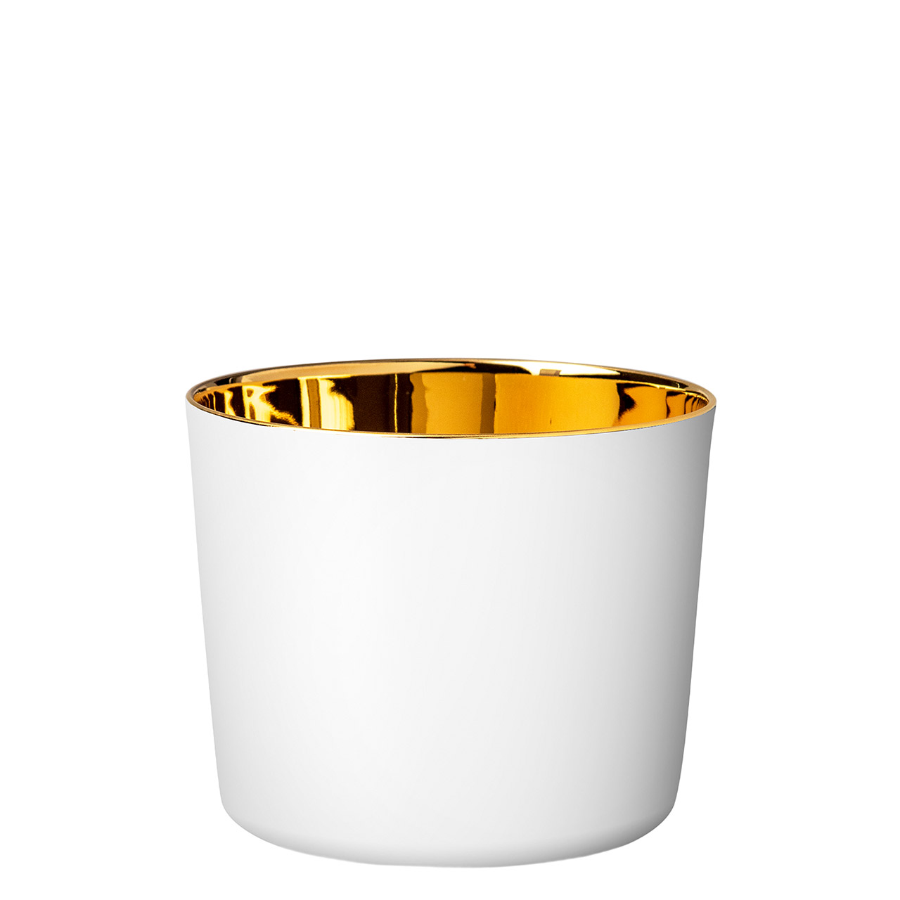 Champagne goblet Satin white