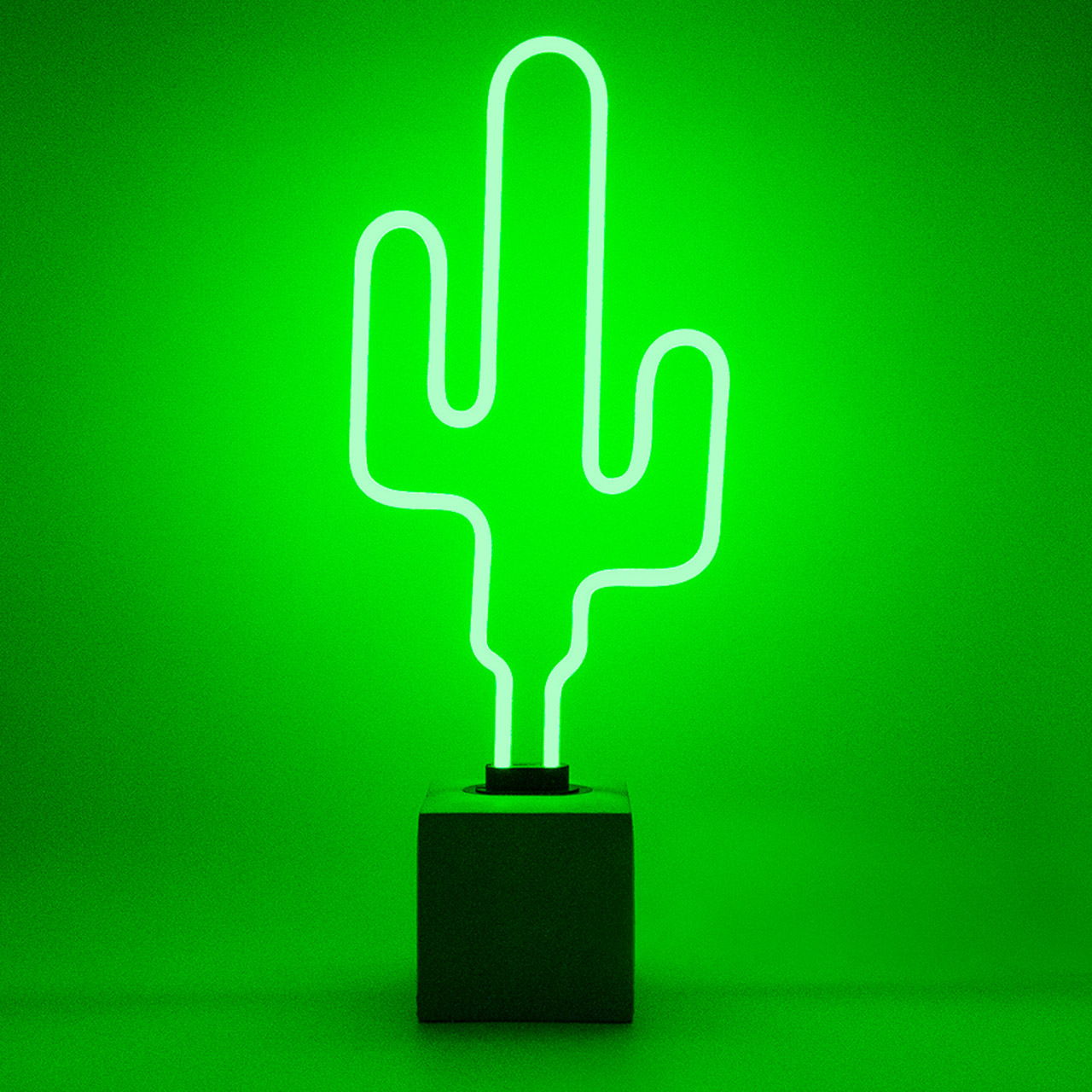 Neon table lamp - Cactus