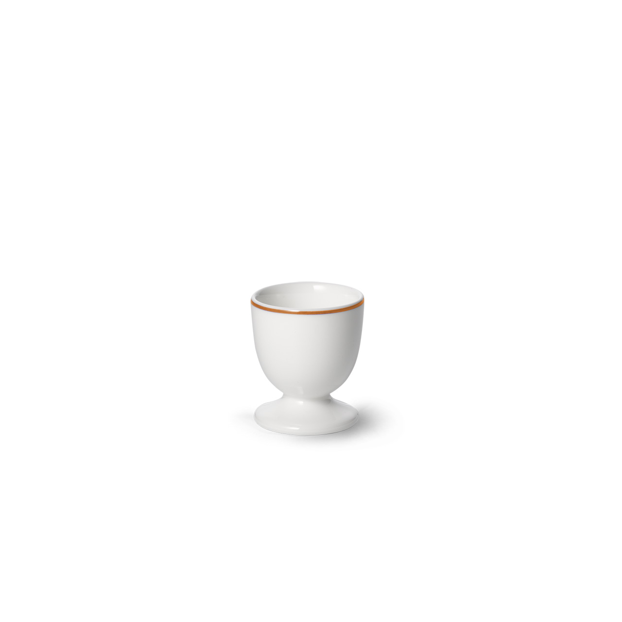 Egg cup footed orange