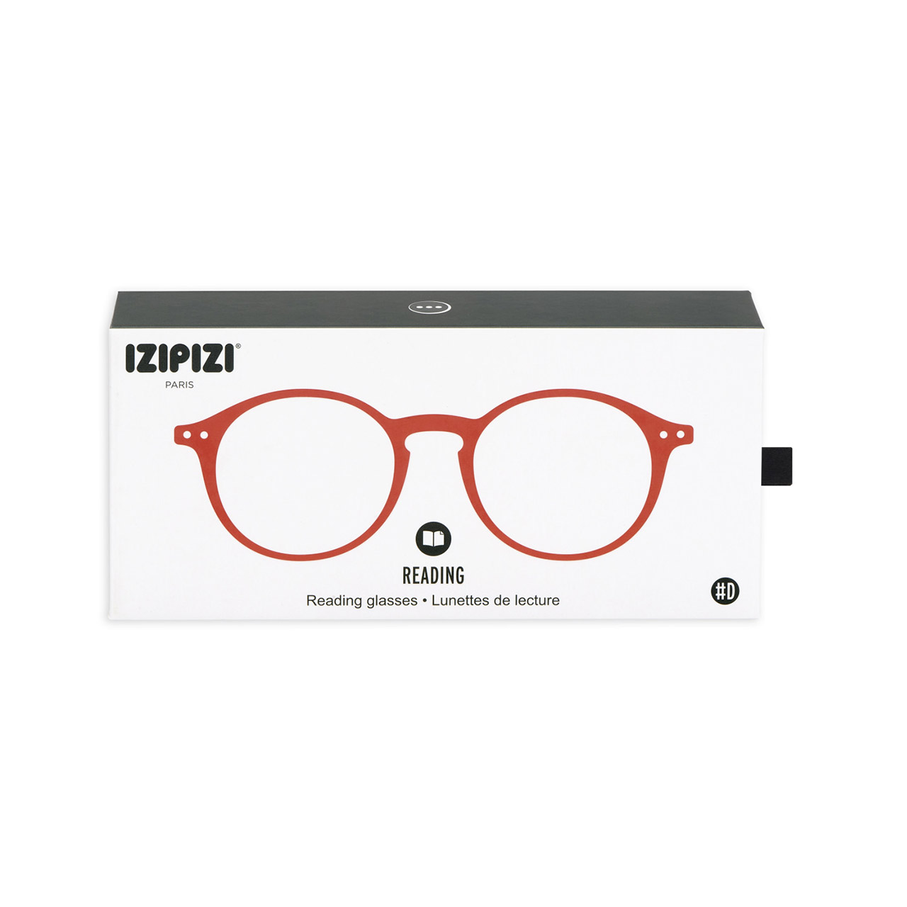 Reading Glasses Red Crystal Soft +3.00