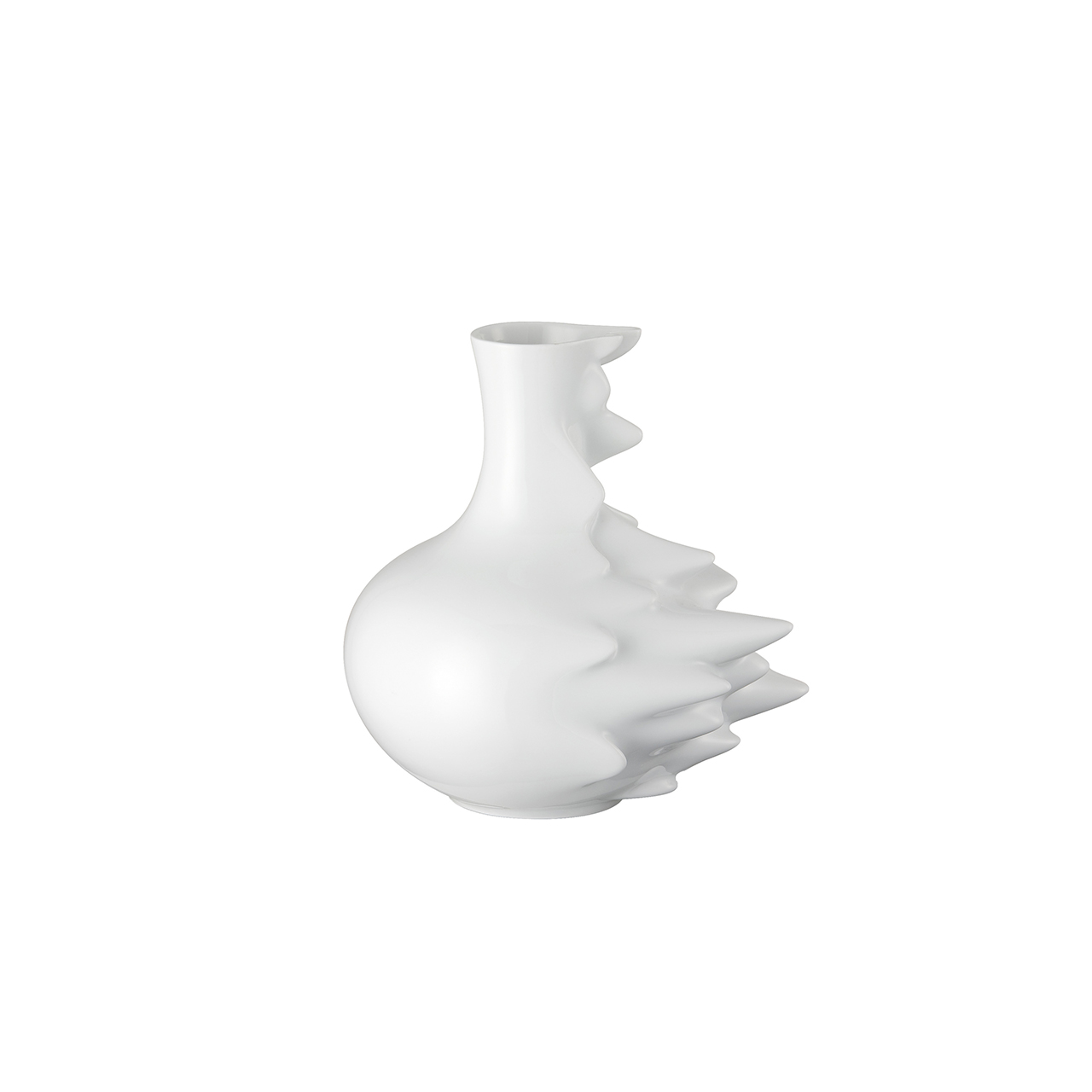 Vase 22 cm white