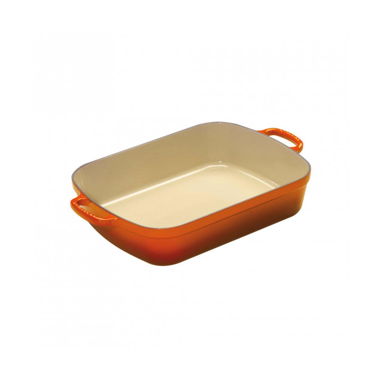 Casserole Cast Iron 37x29 cm oven-red