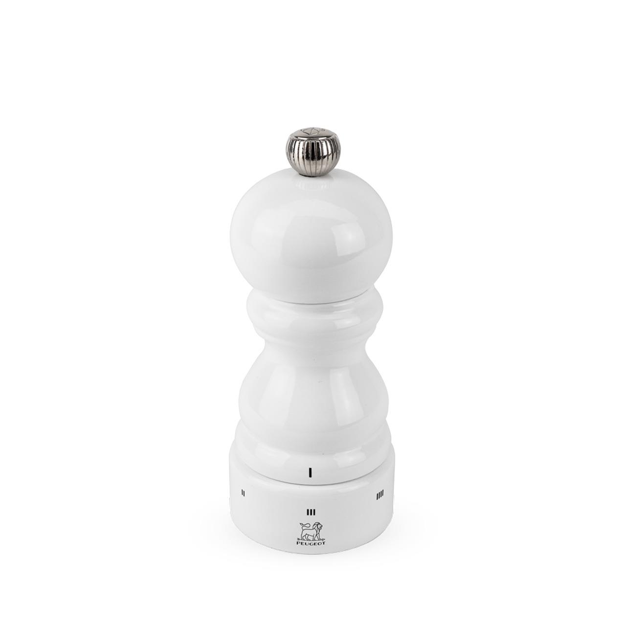 Pepper Mill 12 cm white lacquer