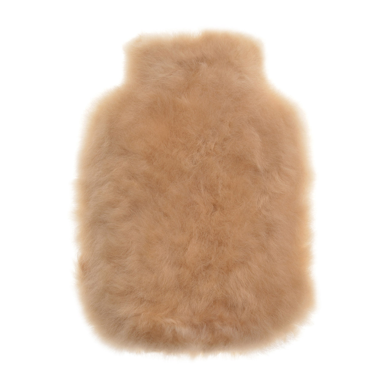 Hot Water Bottle Alpaca-Fur 1.8 l champagne