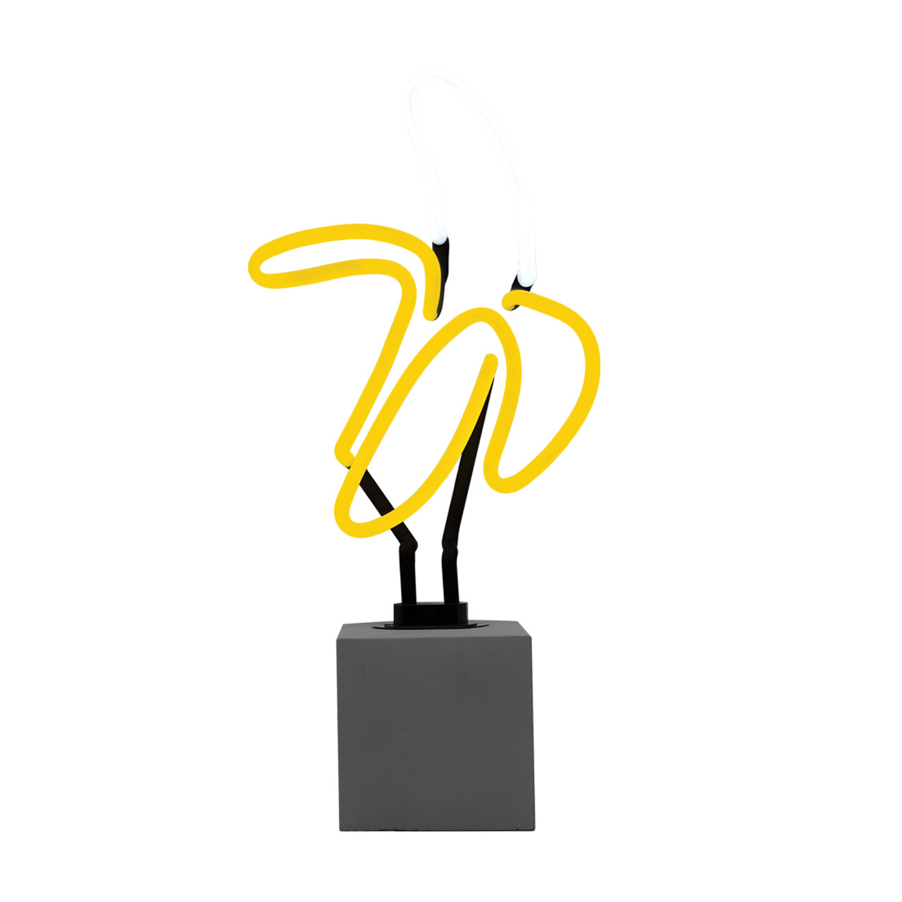 Neon table lamp - banana