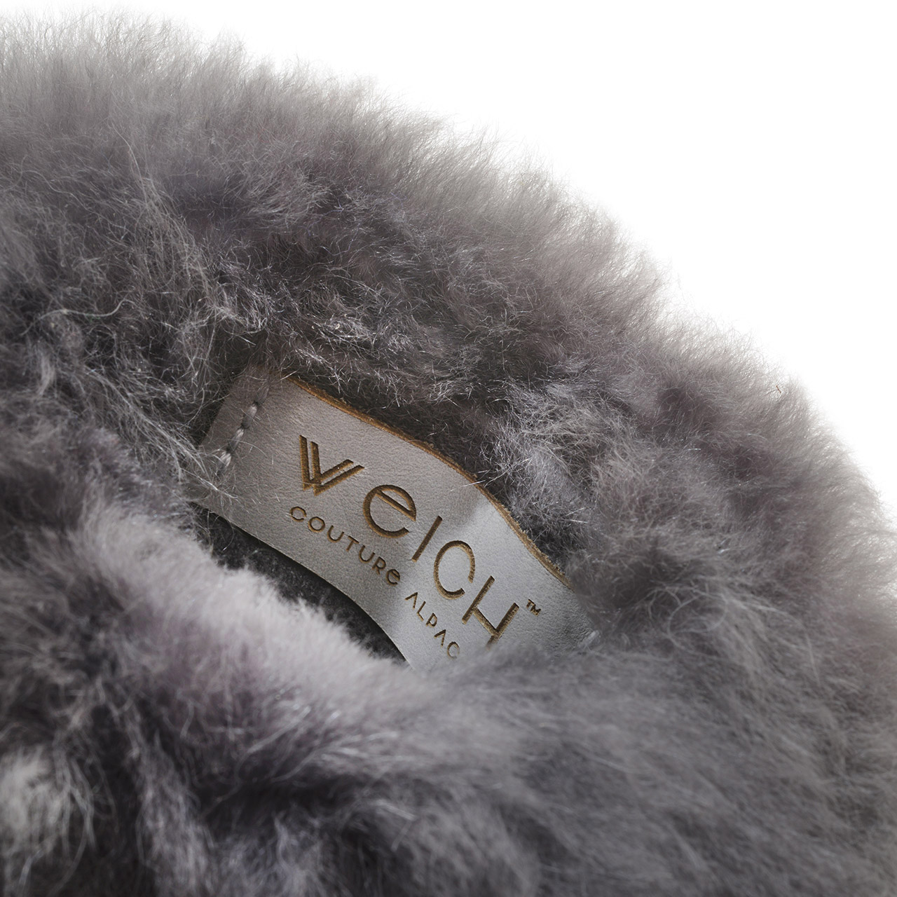 Hot Water Bottle Alpaca-Fur 0.2 l graphite gray