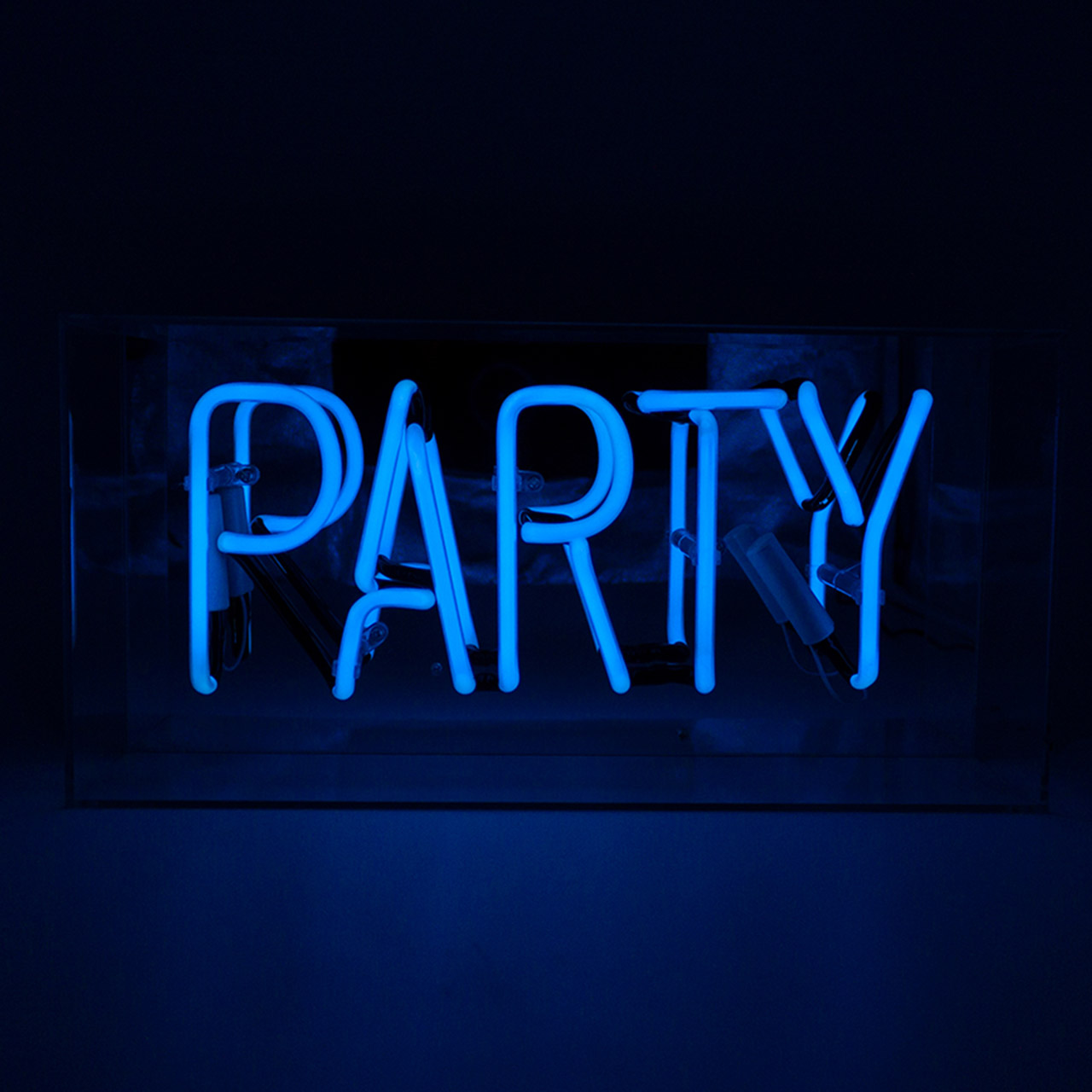 Acrylic Box Neon - Party