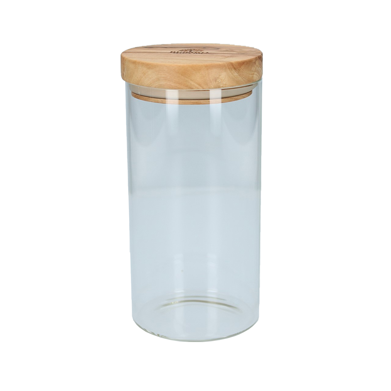 Container 0.90 l olive wood lid