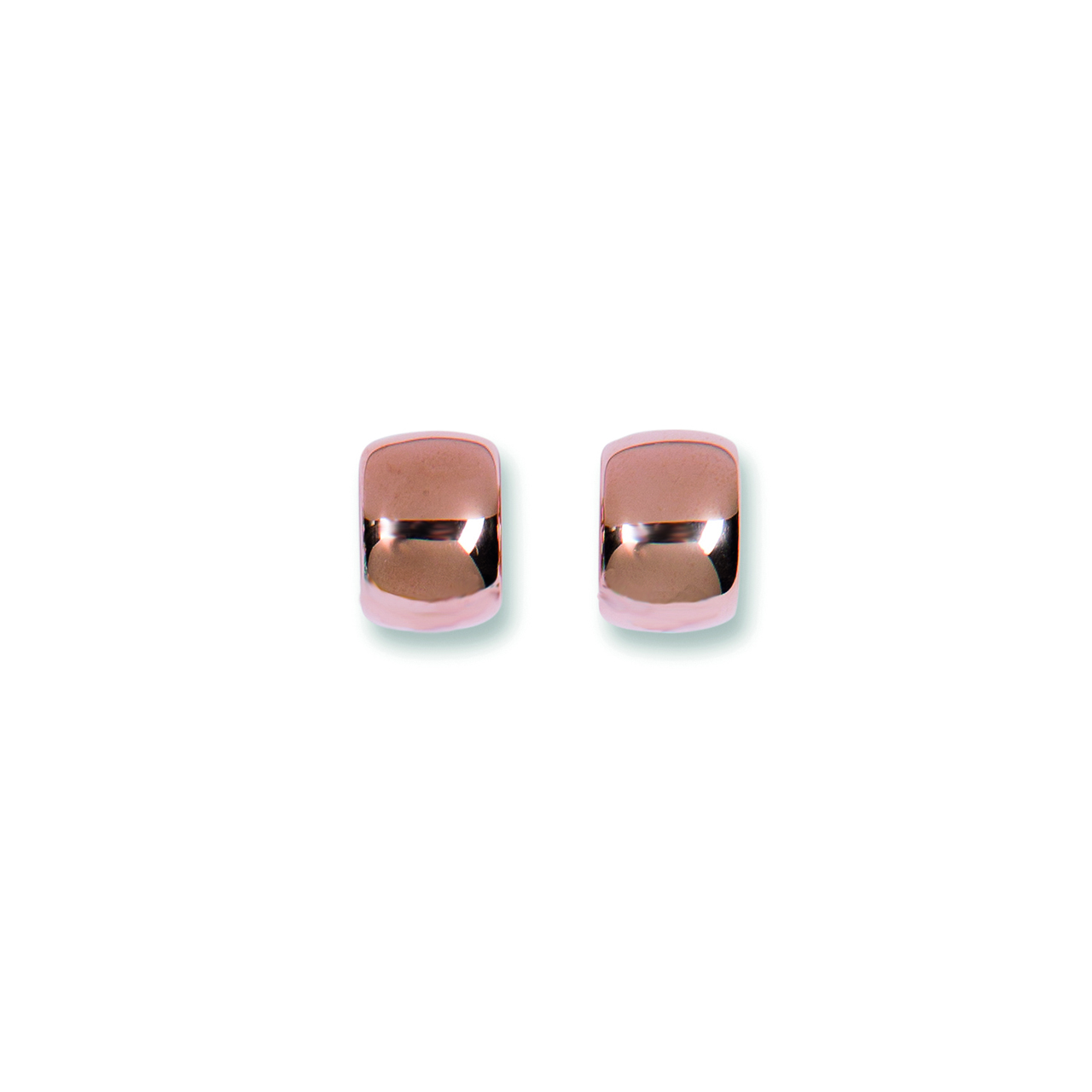 Creolenstecker Sterlingsilber 925 roségold