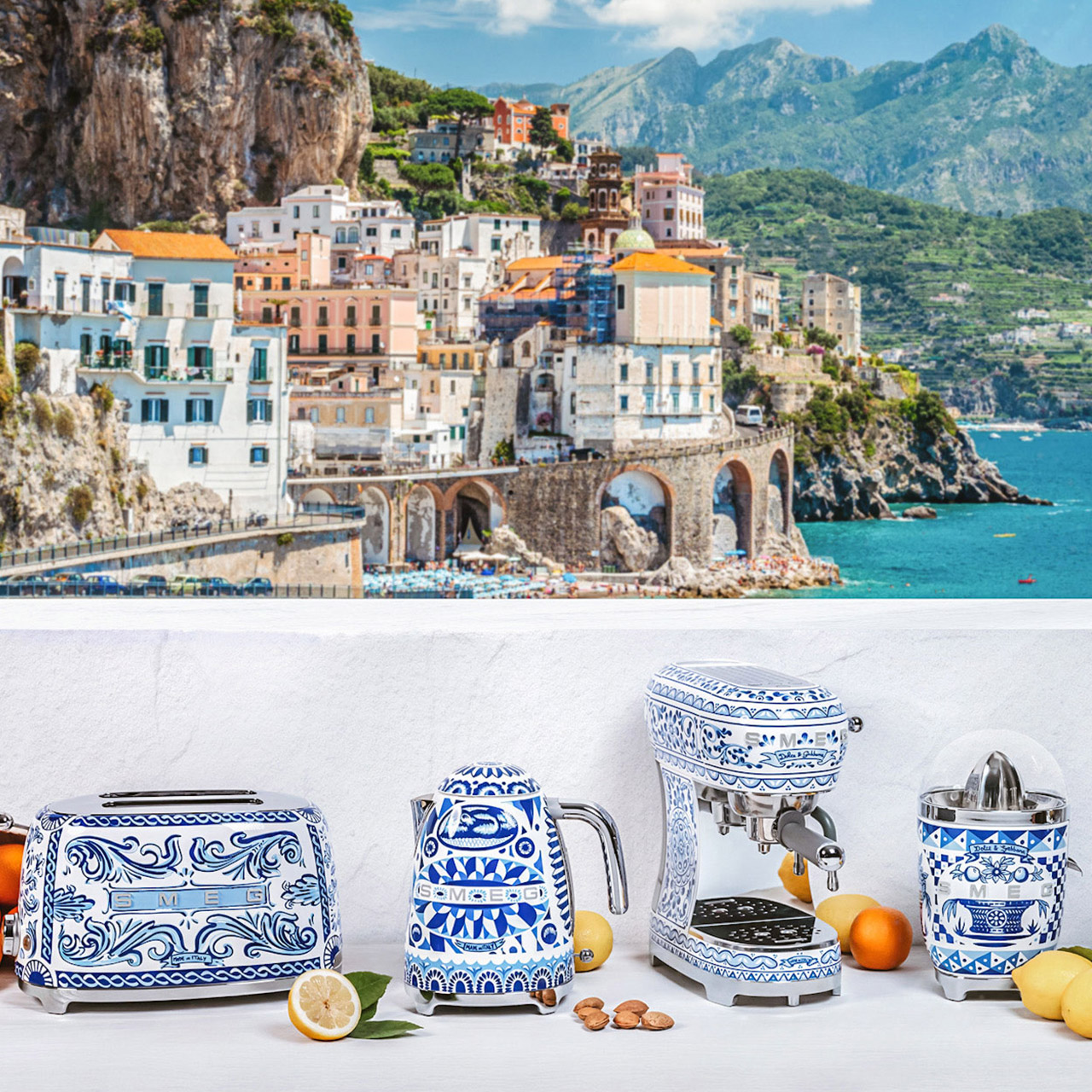 2-Slice Toaster Dolce & Gabbana Blu Mediteraneo