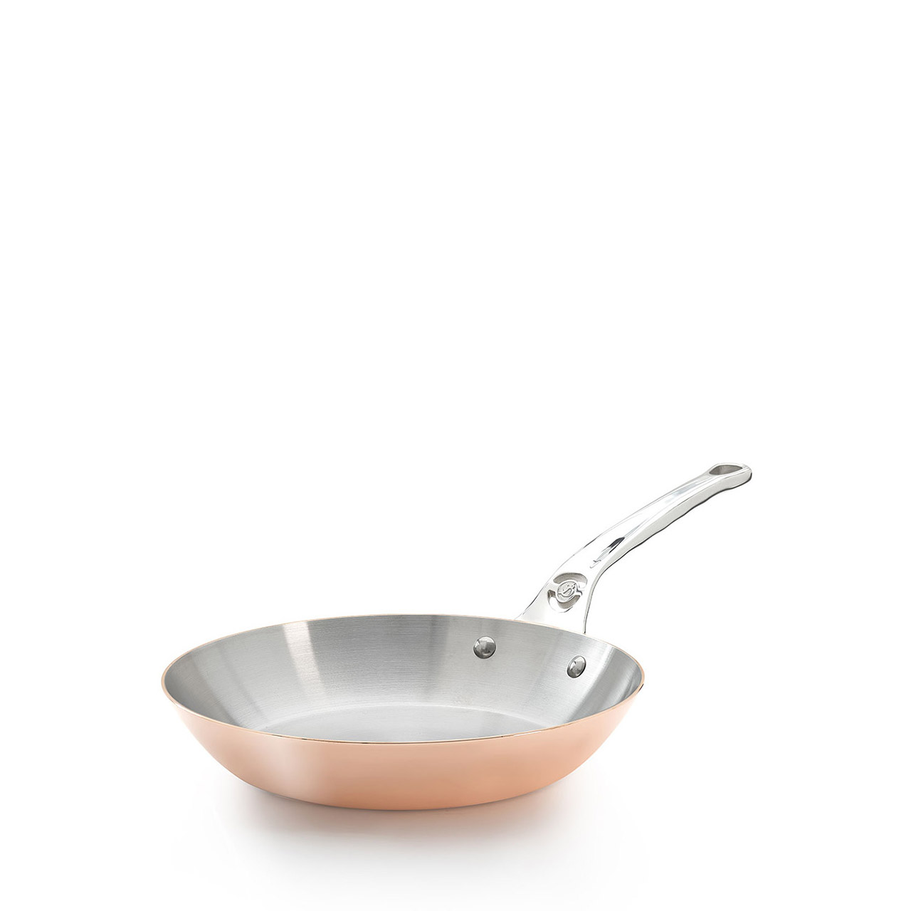 Pan round, Copper/Stainless Steel 28 cm