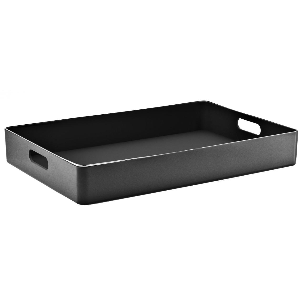 Serving Tray 34x50 cm black