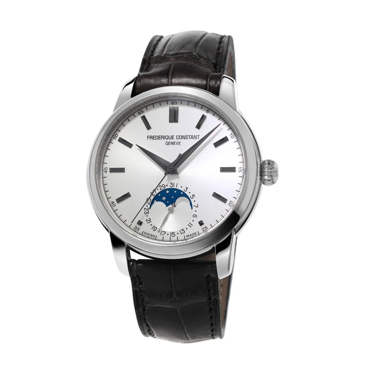 Watch Classic Manufacture Moonphase Stainless Steel Automatic