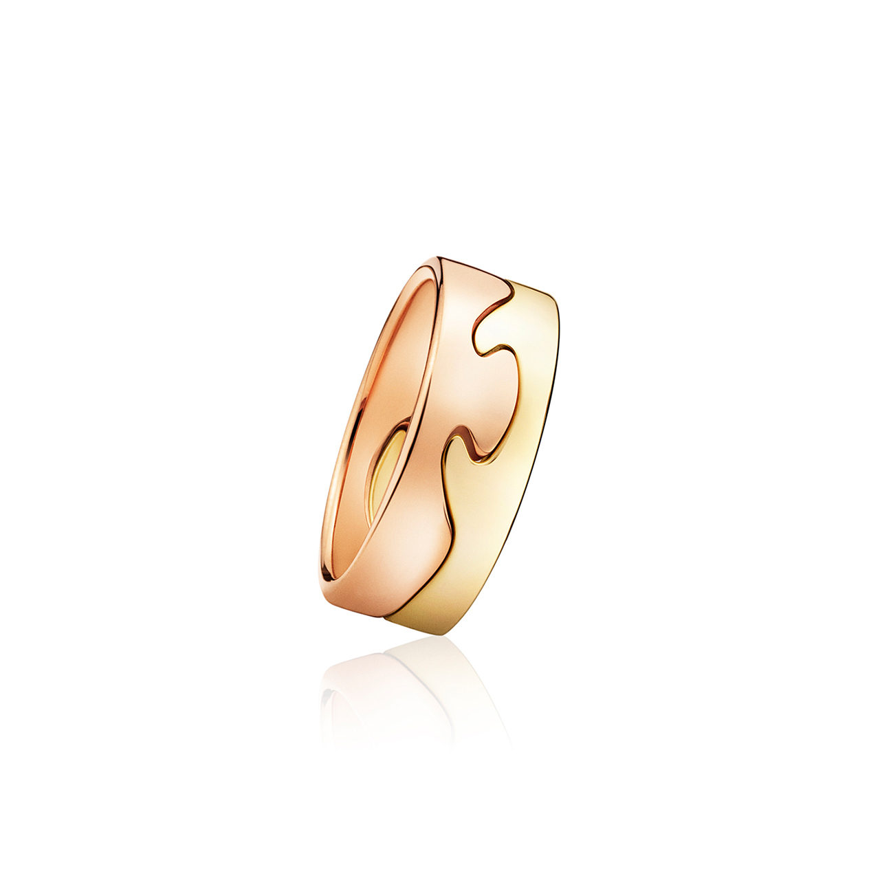 Ring End rose gold 750 W56