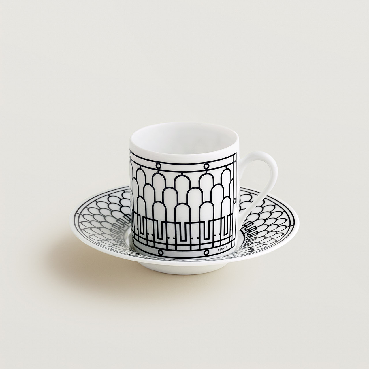 Espresso cup with saucer 0.09 l