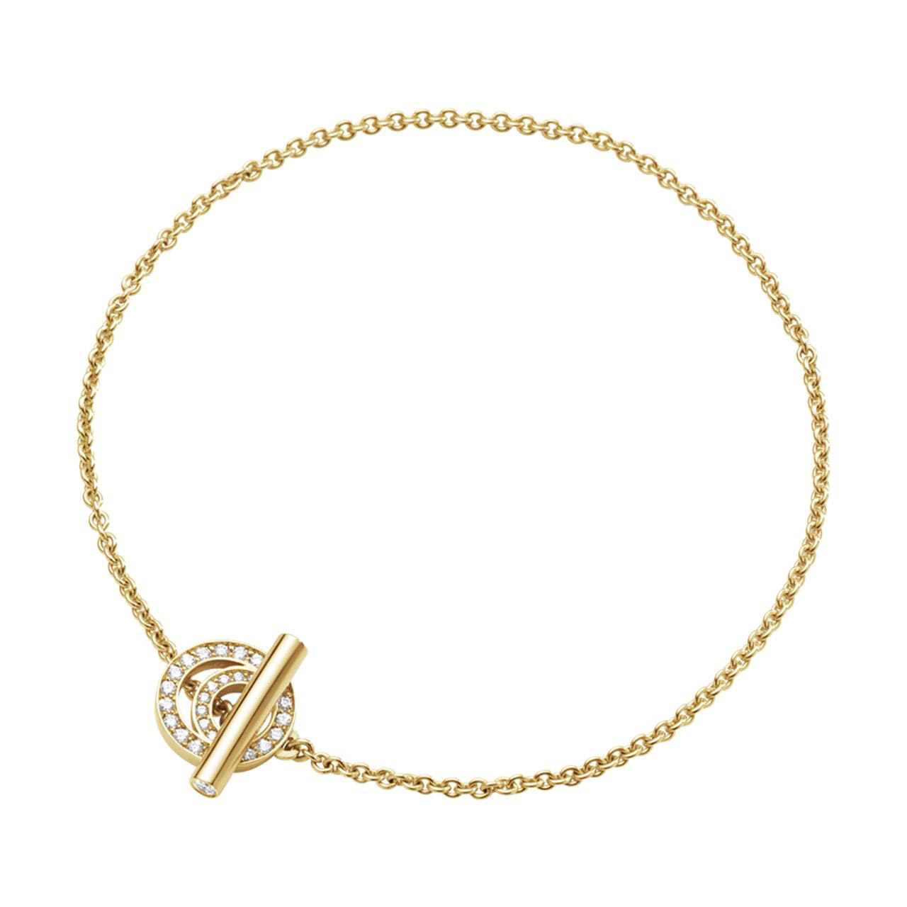 Armband M/L Brillanten 0,18 ct Gelbgold 750