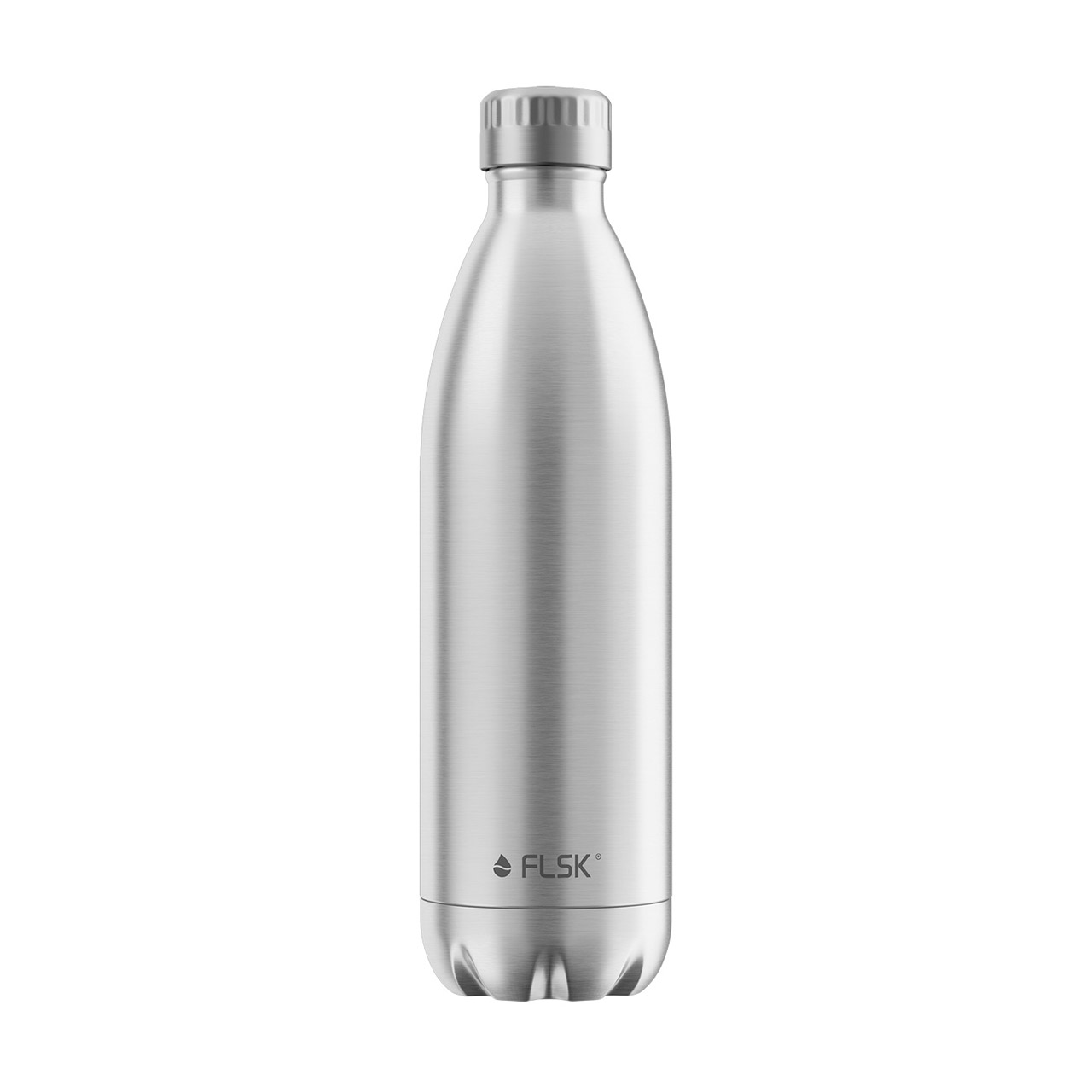 Isolierflasche 1,00 l silber