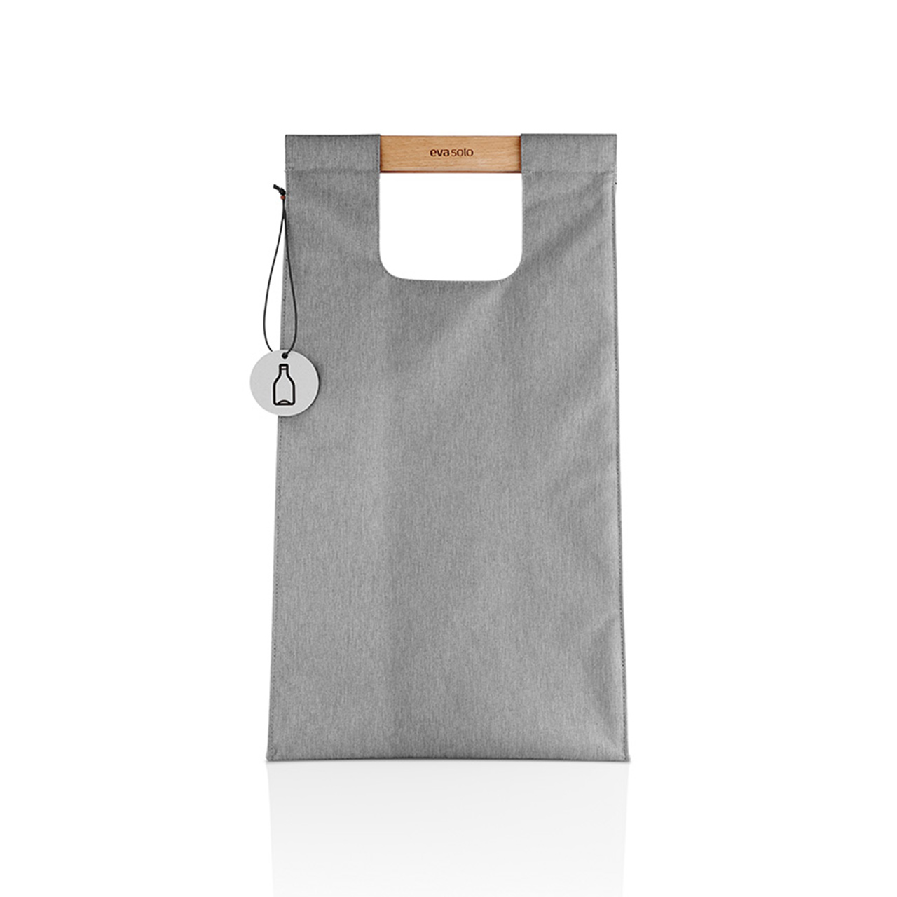 Recycling waste bin bag 28 l grey